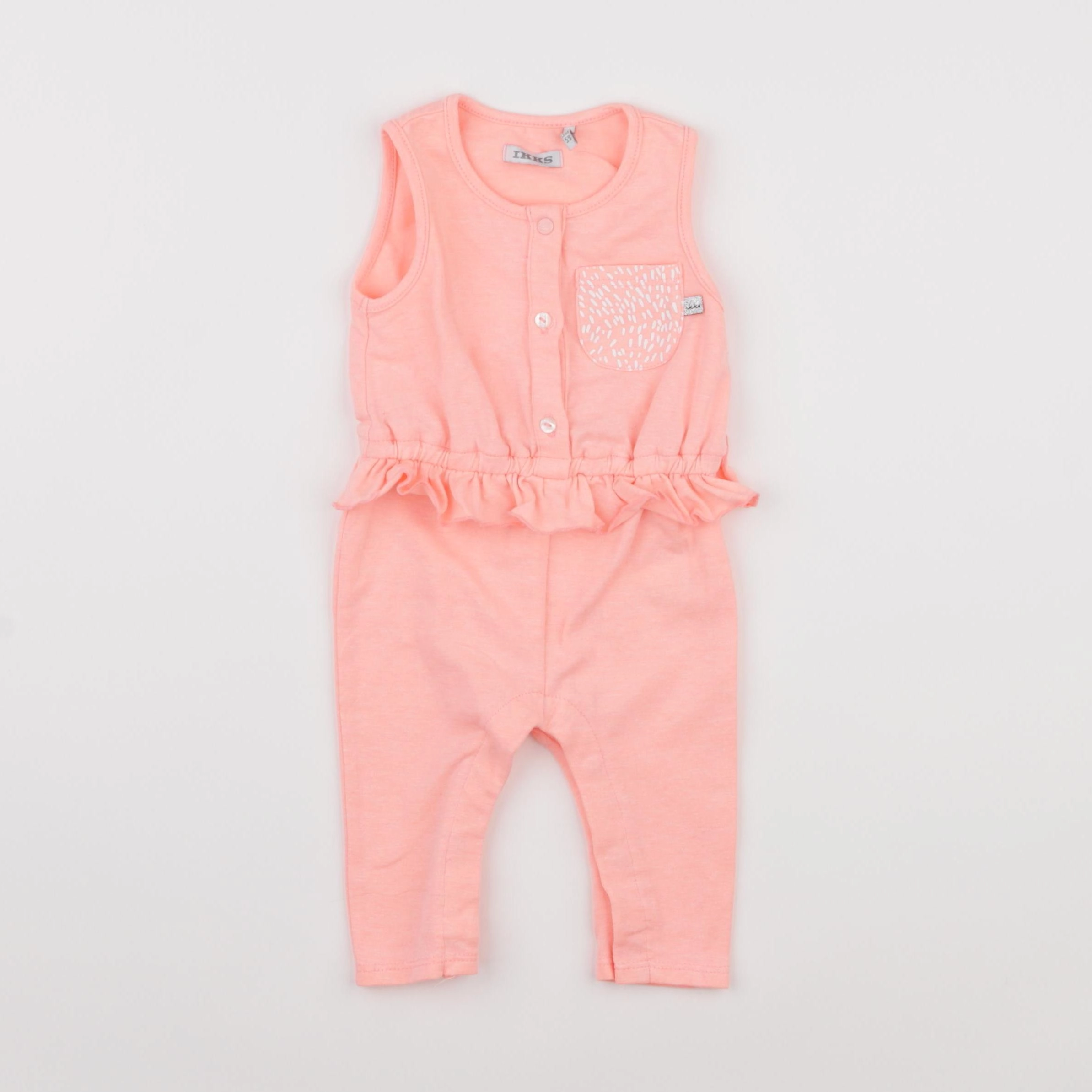 IKKS - combinaison rose - 3 mois