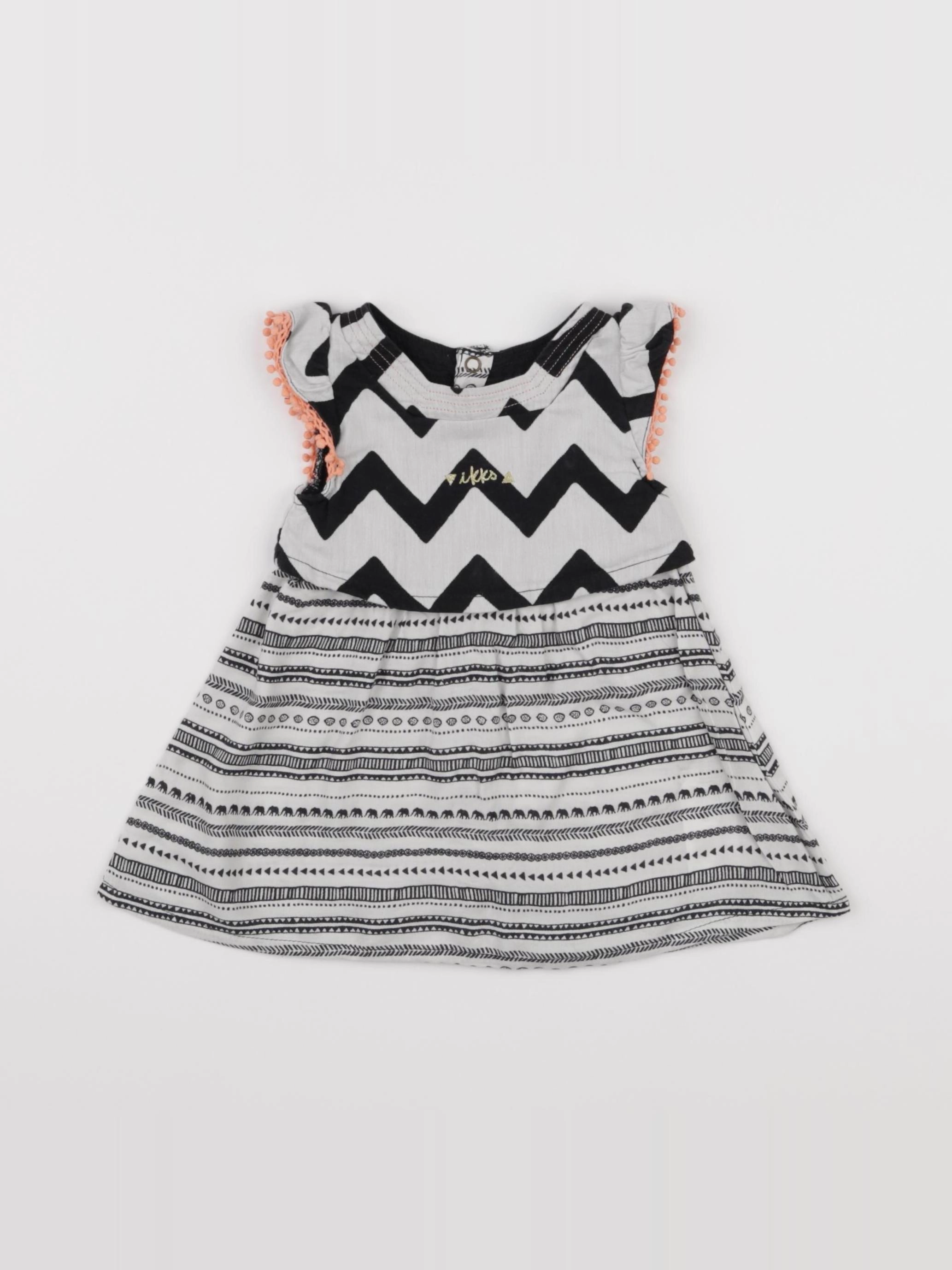 IKKS - robe noir - 3 mois