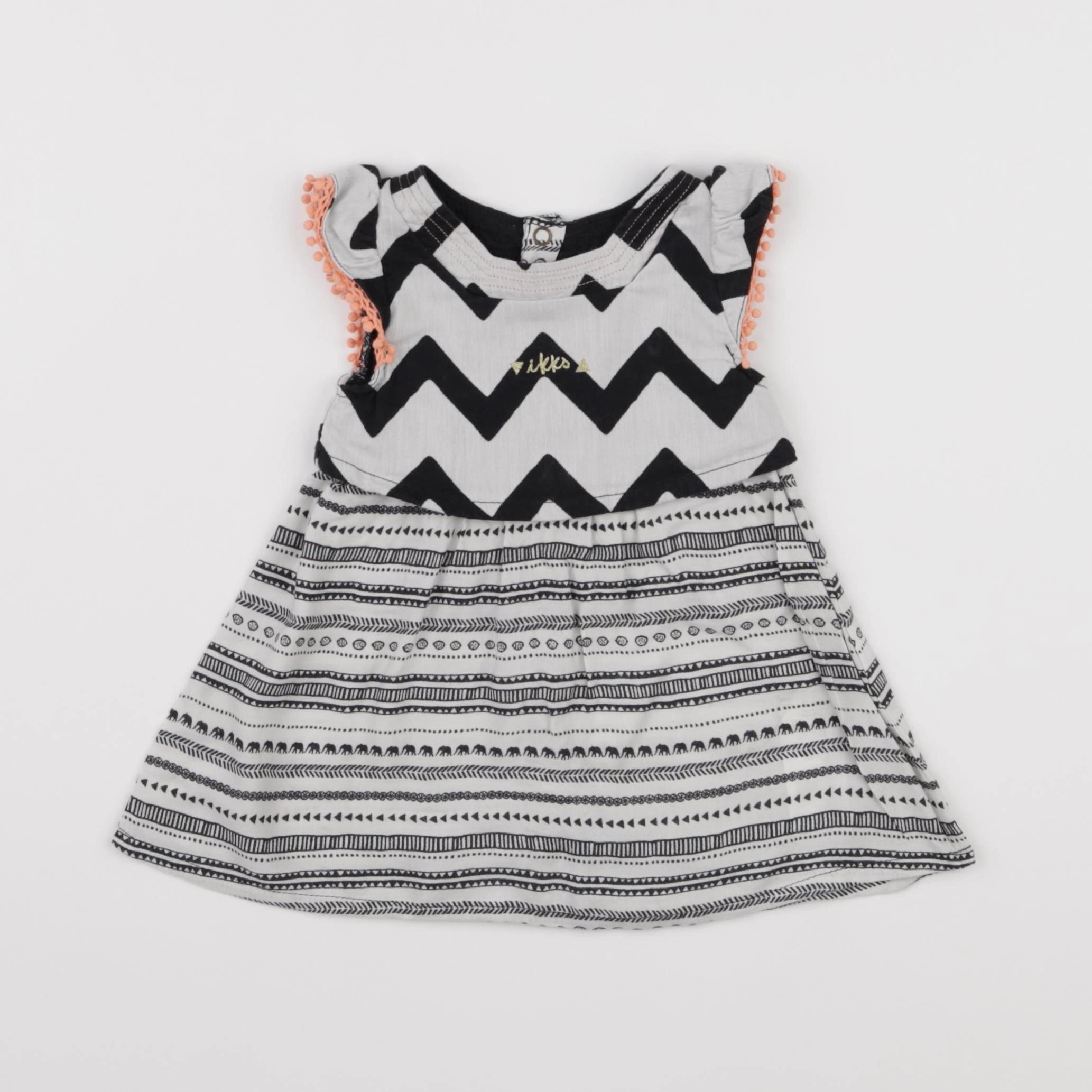 IKKS - robe noir - 3 mois
