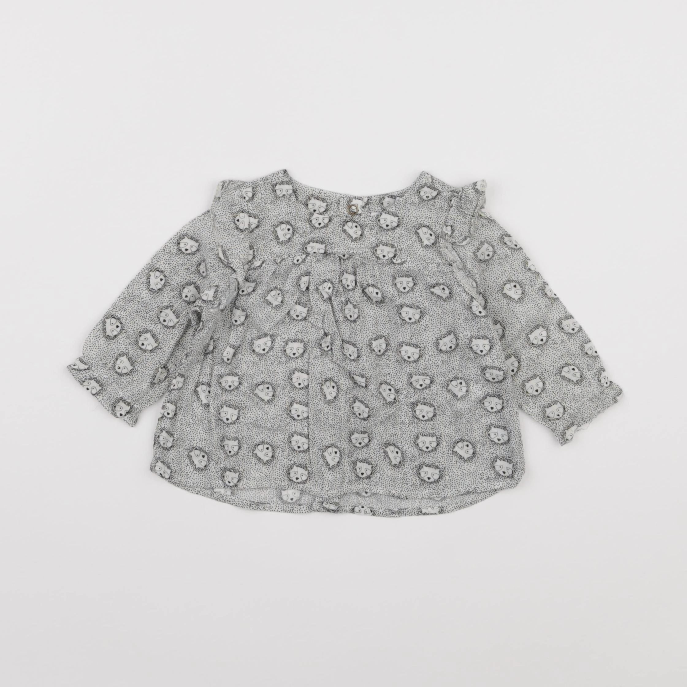 IKKS - blouse noir - 3 mois