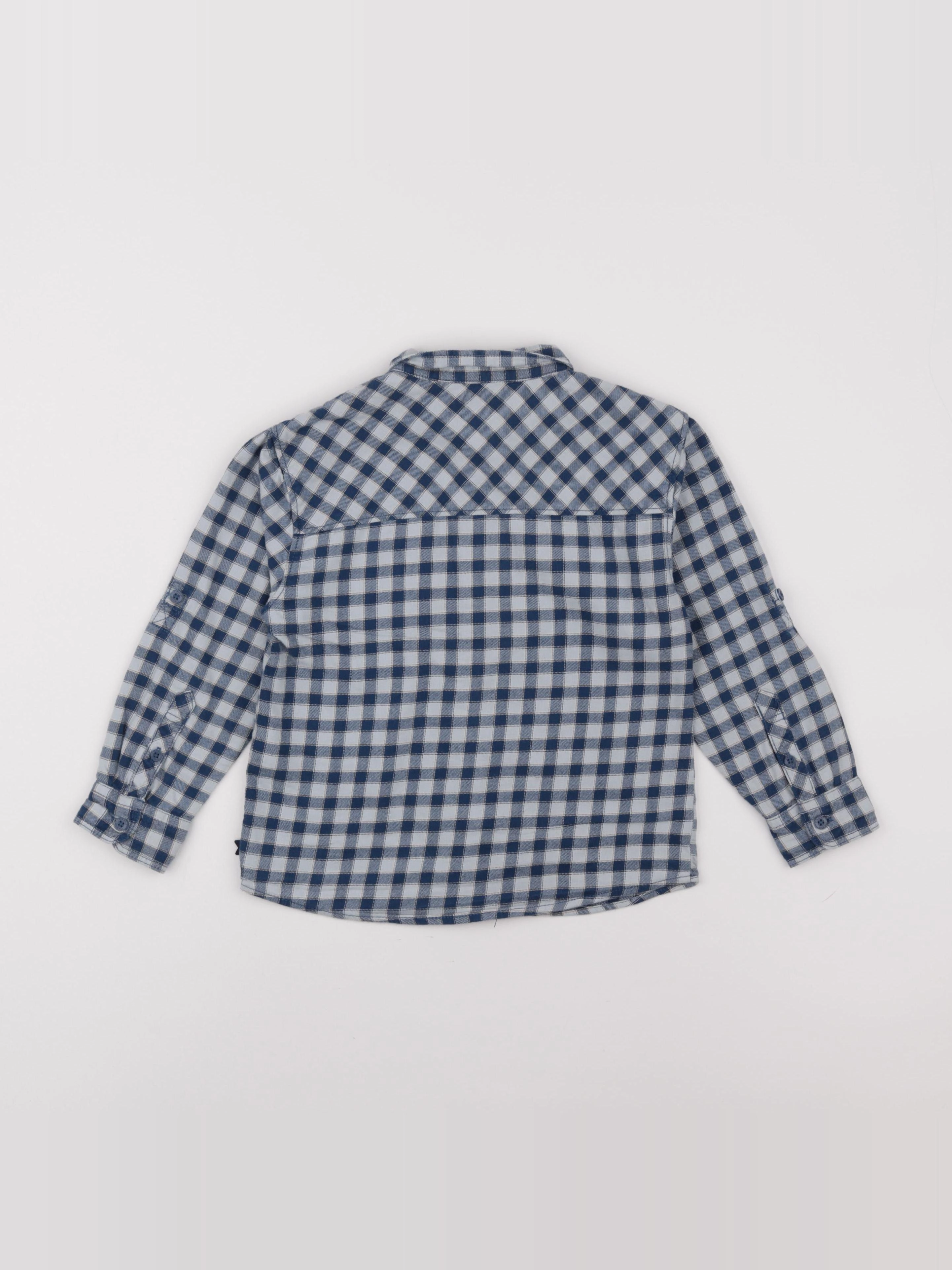 Okaidi - chemise bleu - 4 ans