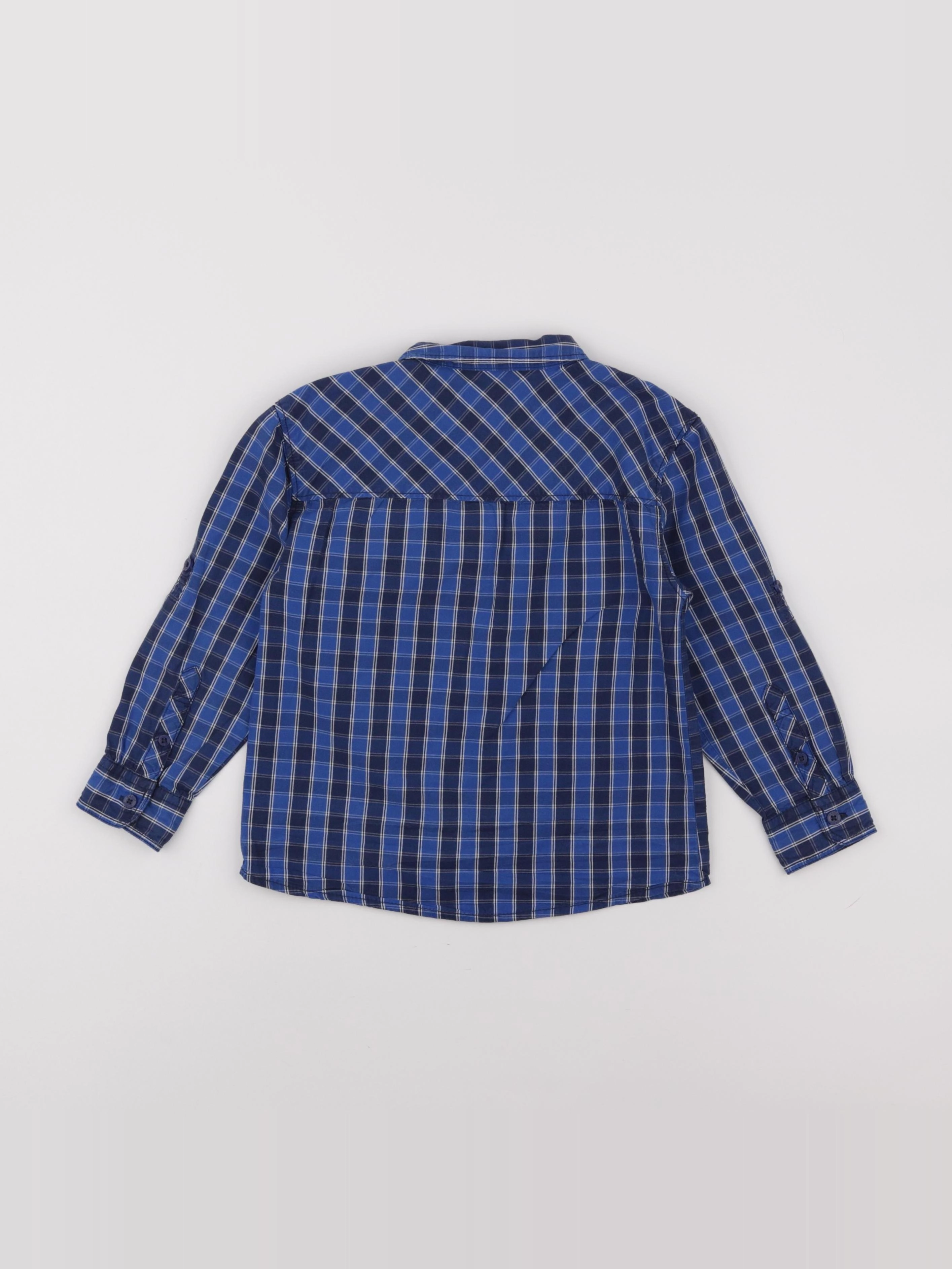 Okaidi - chemise bleu - 4 ans