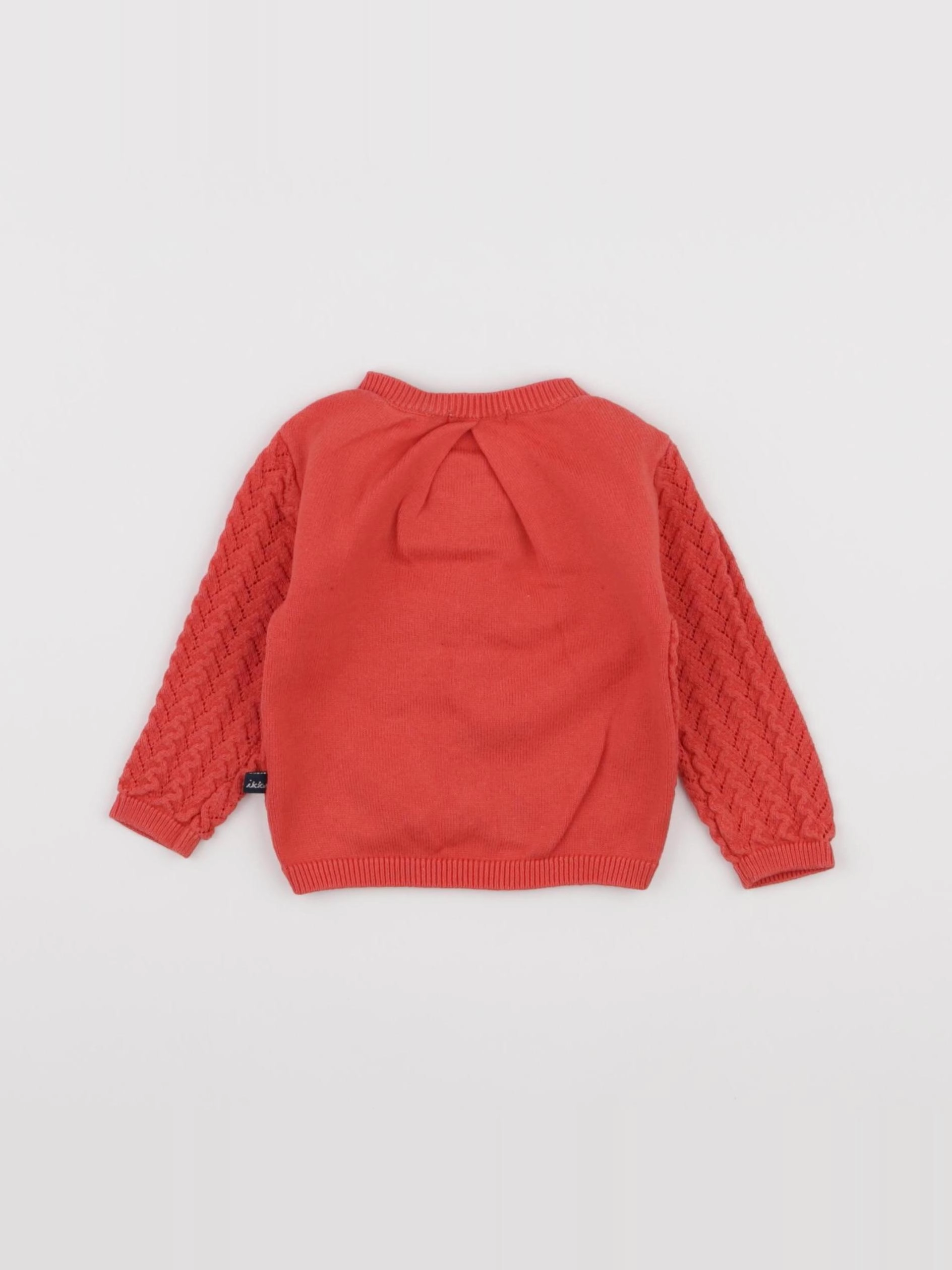 IKKS - gilet rose - 6 mois