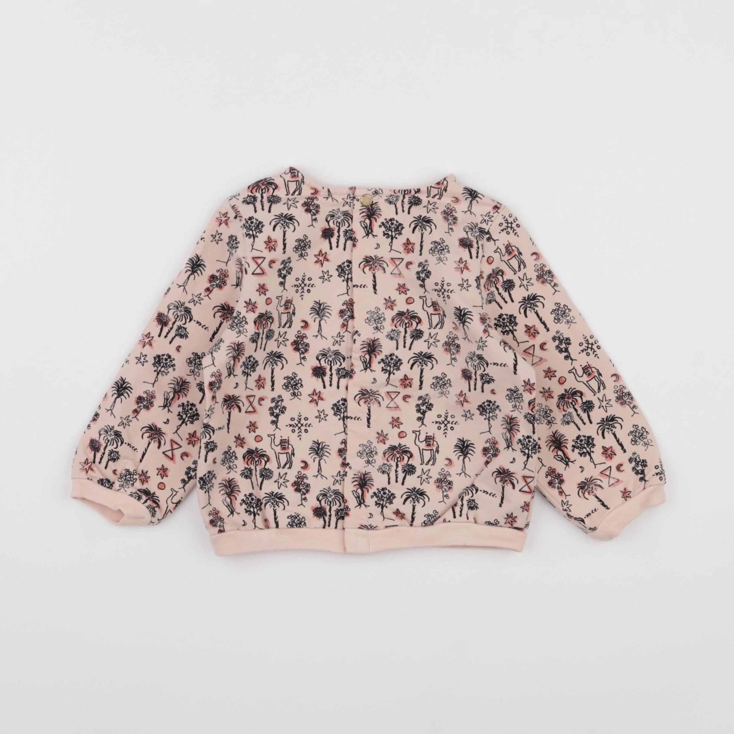 IKKS - sweat rose - 18 mois