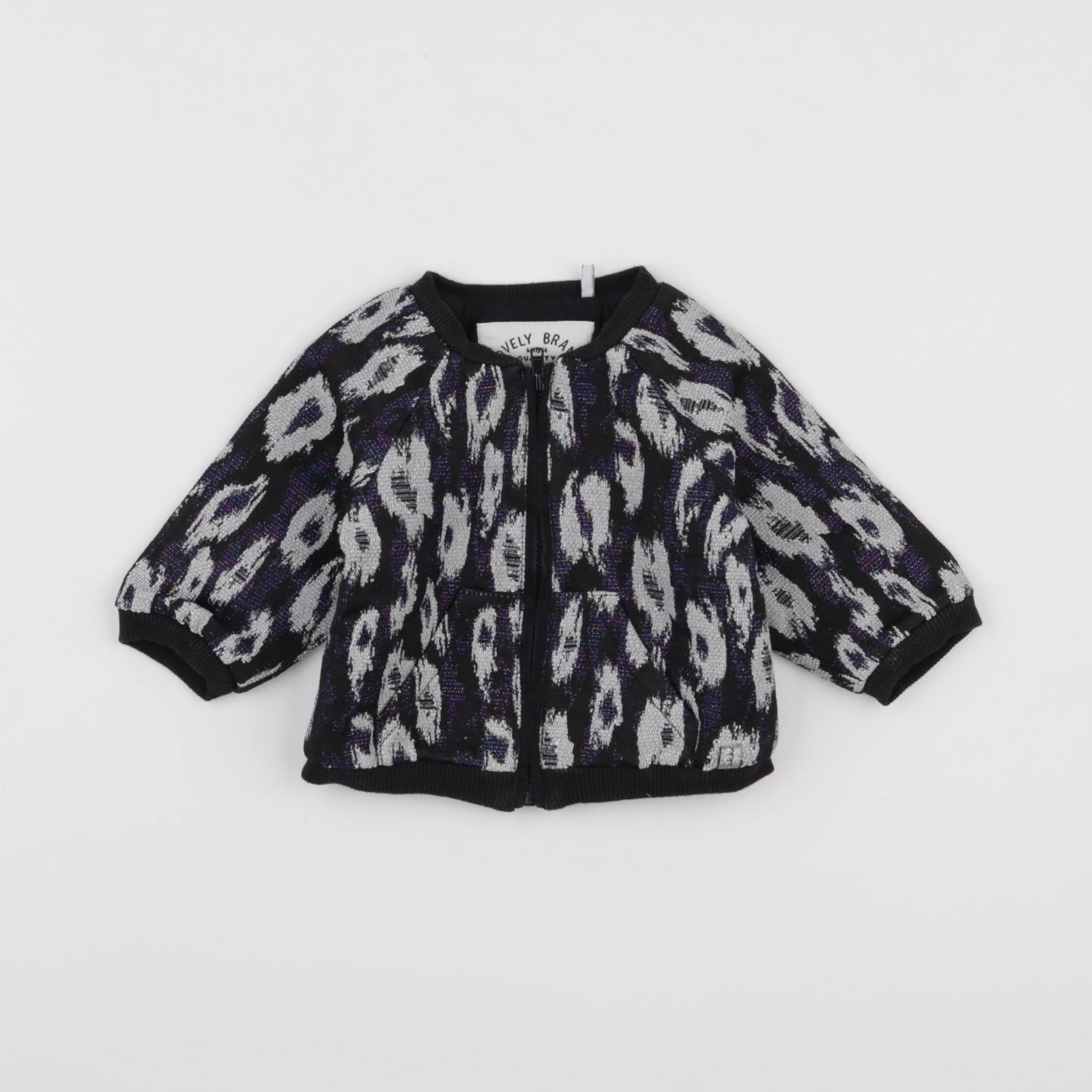 IKKS - veste bleu - 6 mois