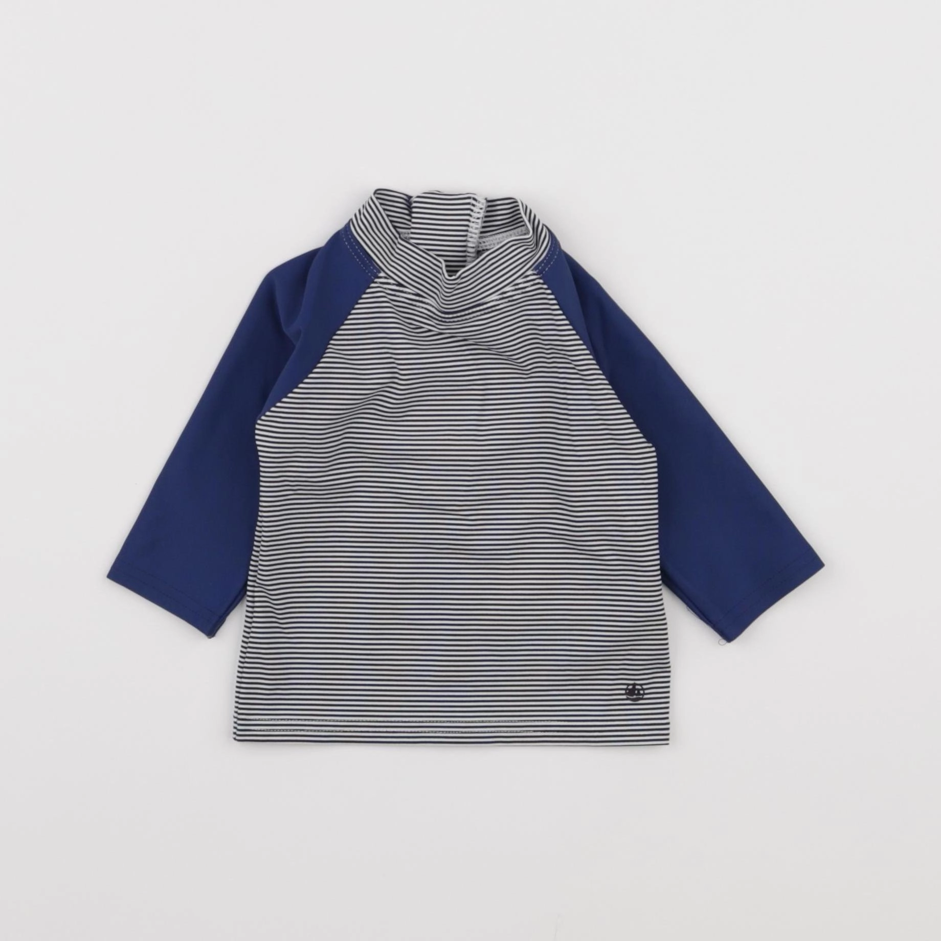 Petit Bateau - tee-shirt de bain bleu - 6 mois