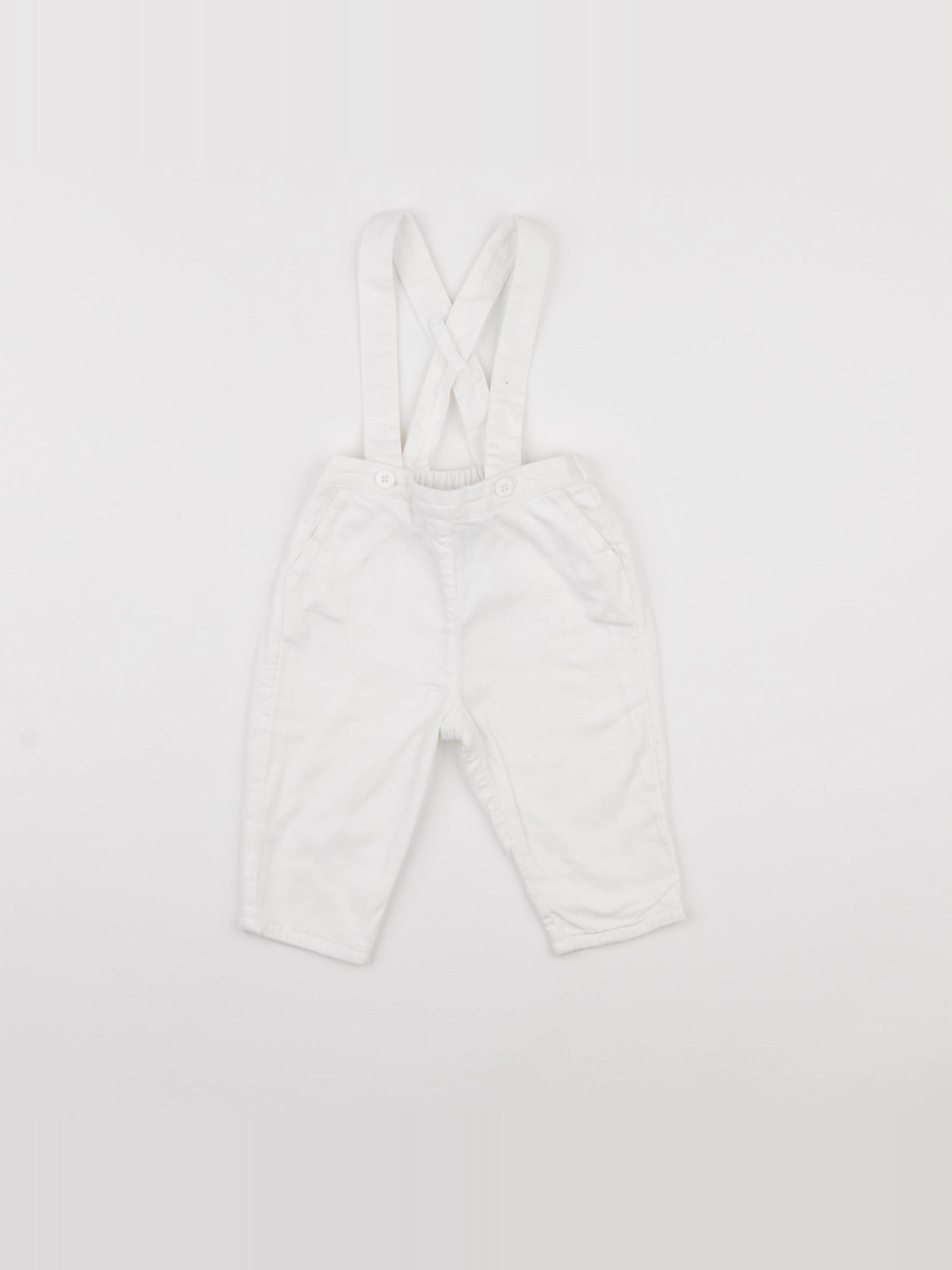 Cyrillus - pantalon blanc - 6 mois