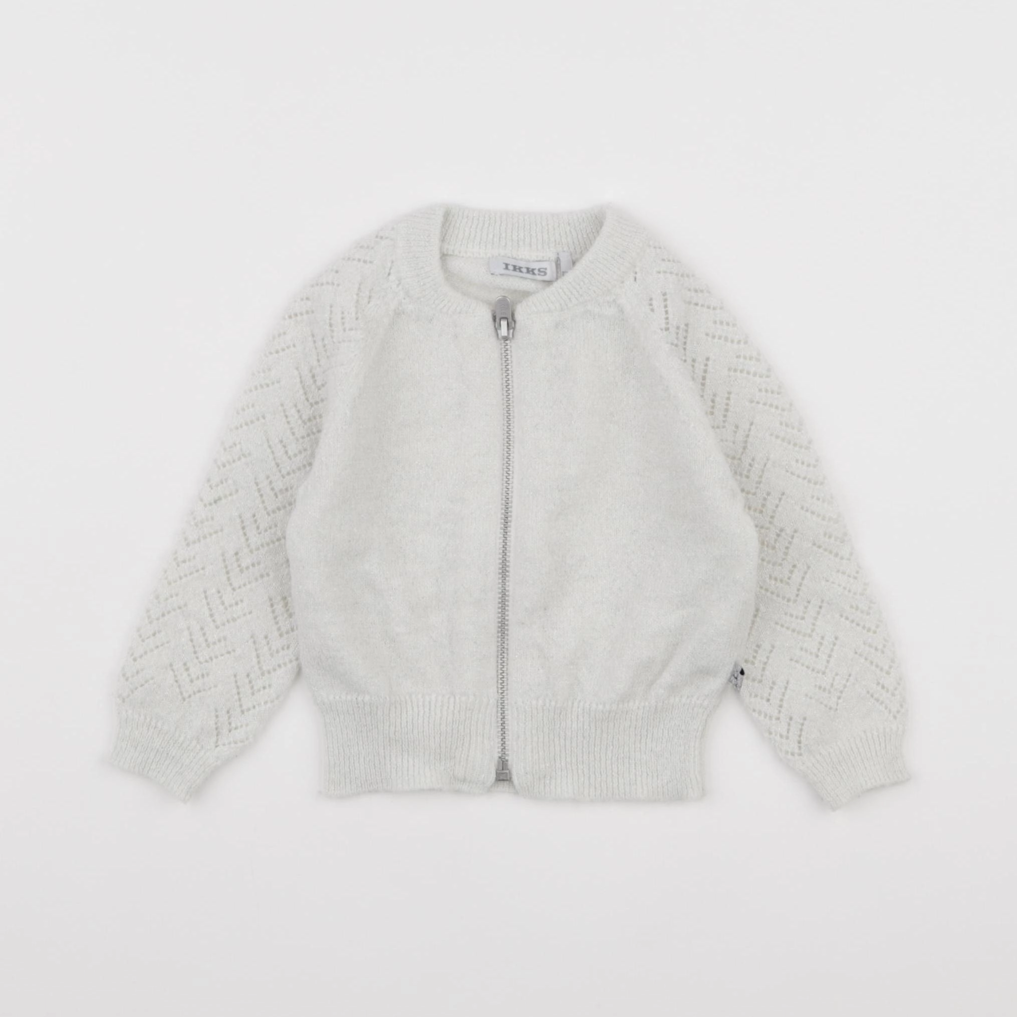IKKS - gilet blanc - 12 mois
