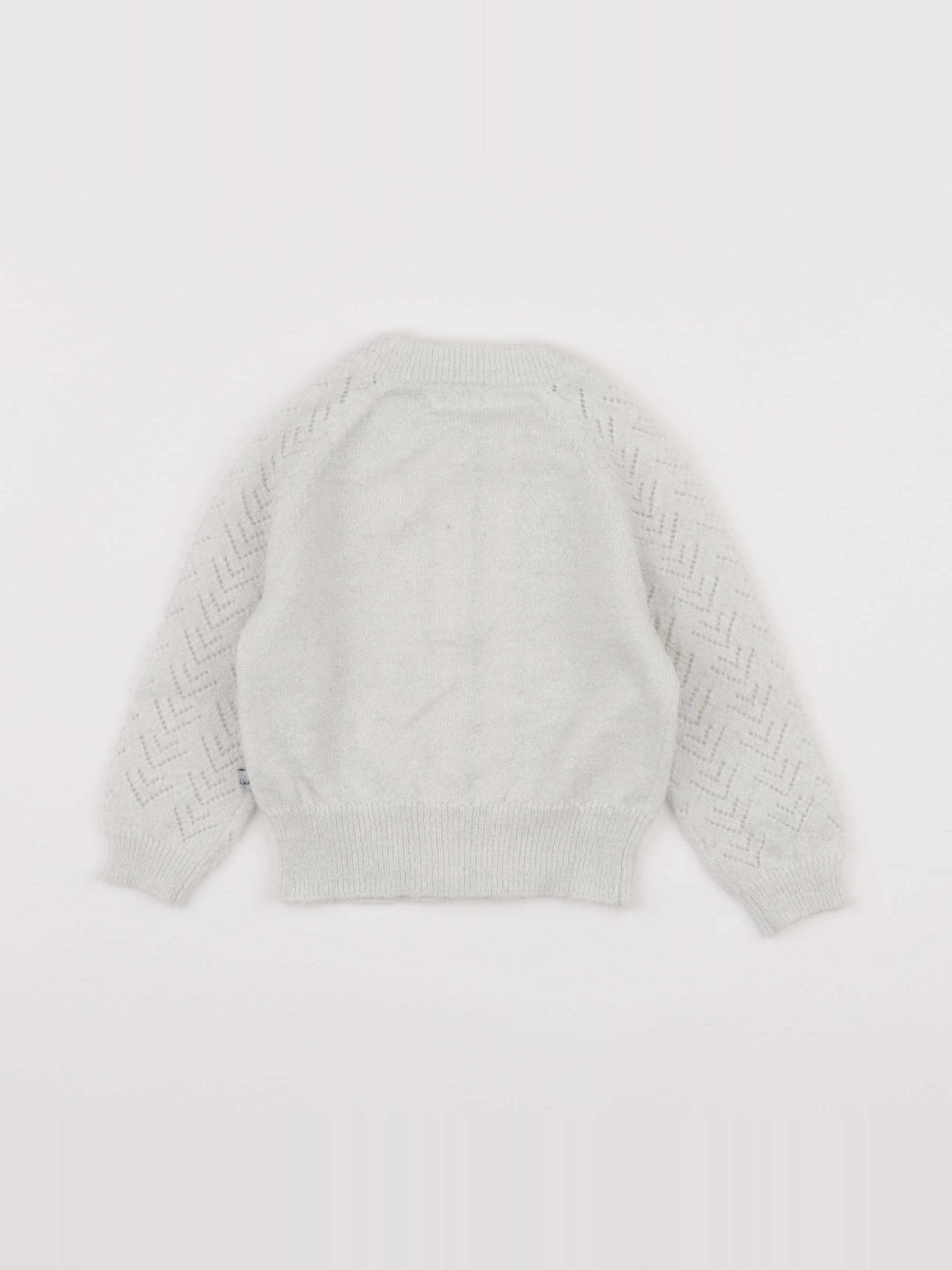 IKKS - gilet blanc - 12 mois