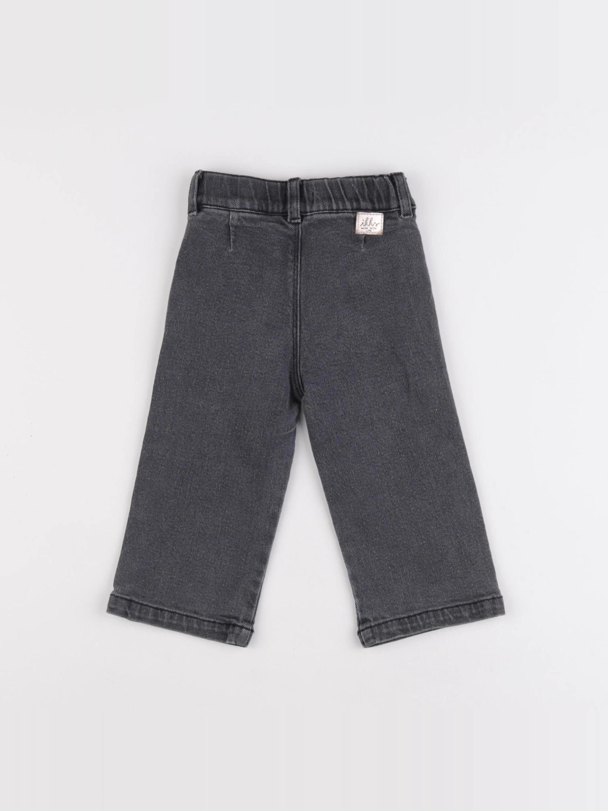 IKKS - jean gris - 18 mois