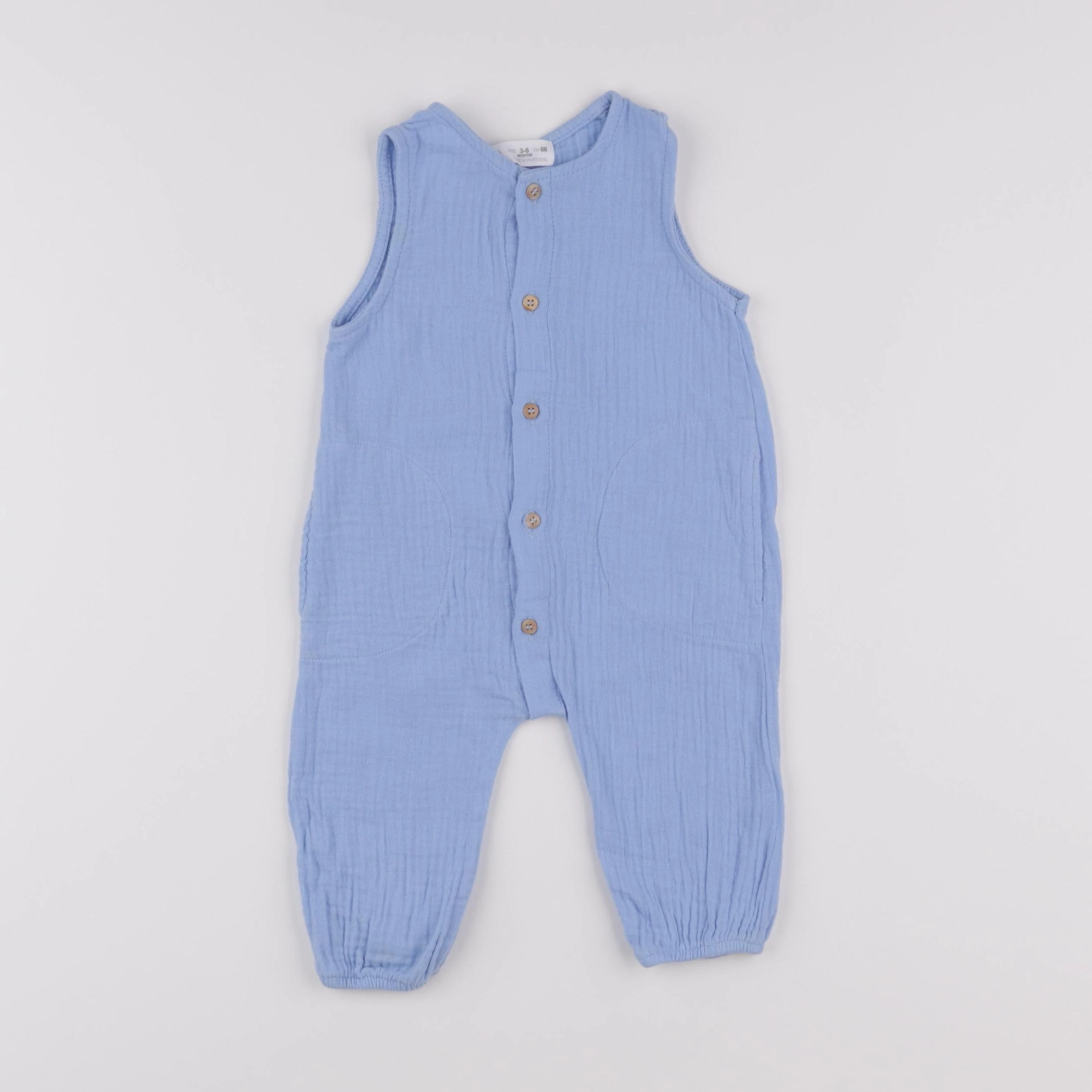 Zara - combinaison bleu - 3/6 mois