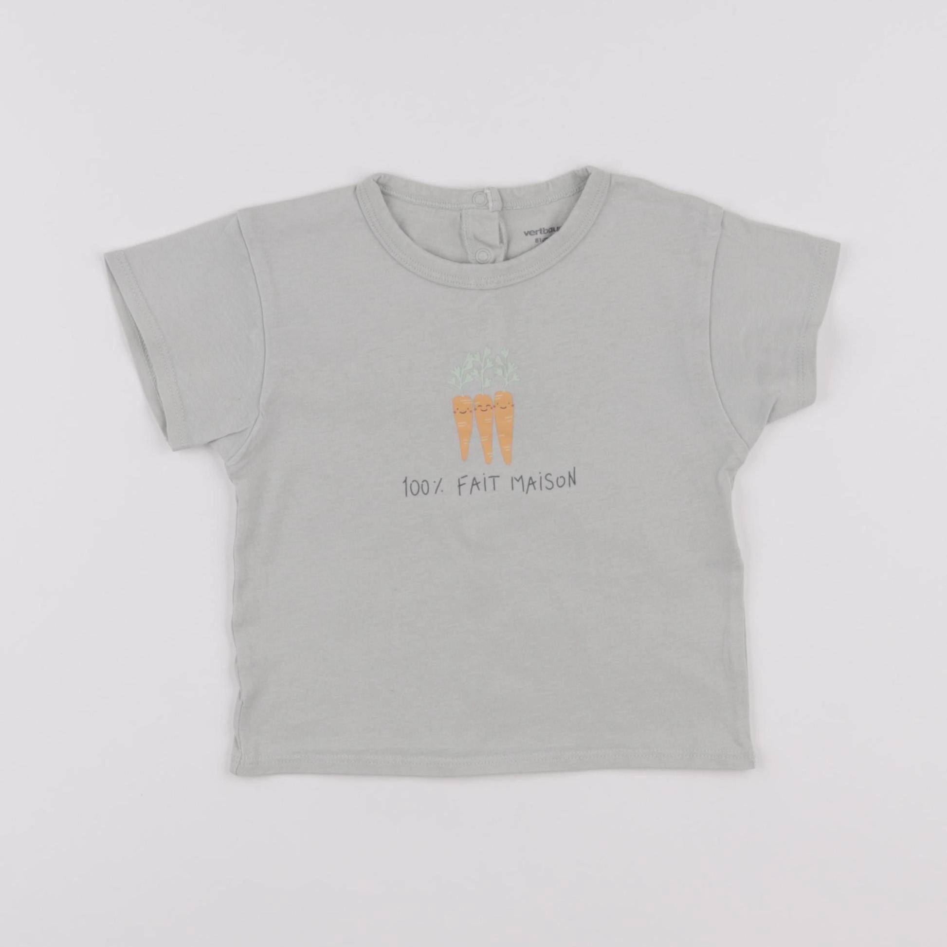 Vertbaudet - tee-shirt vert - 18 mois