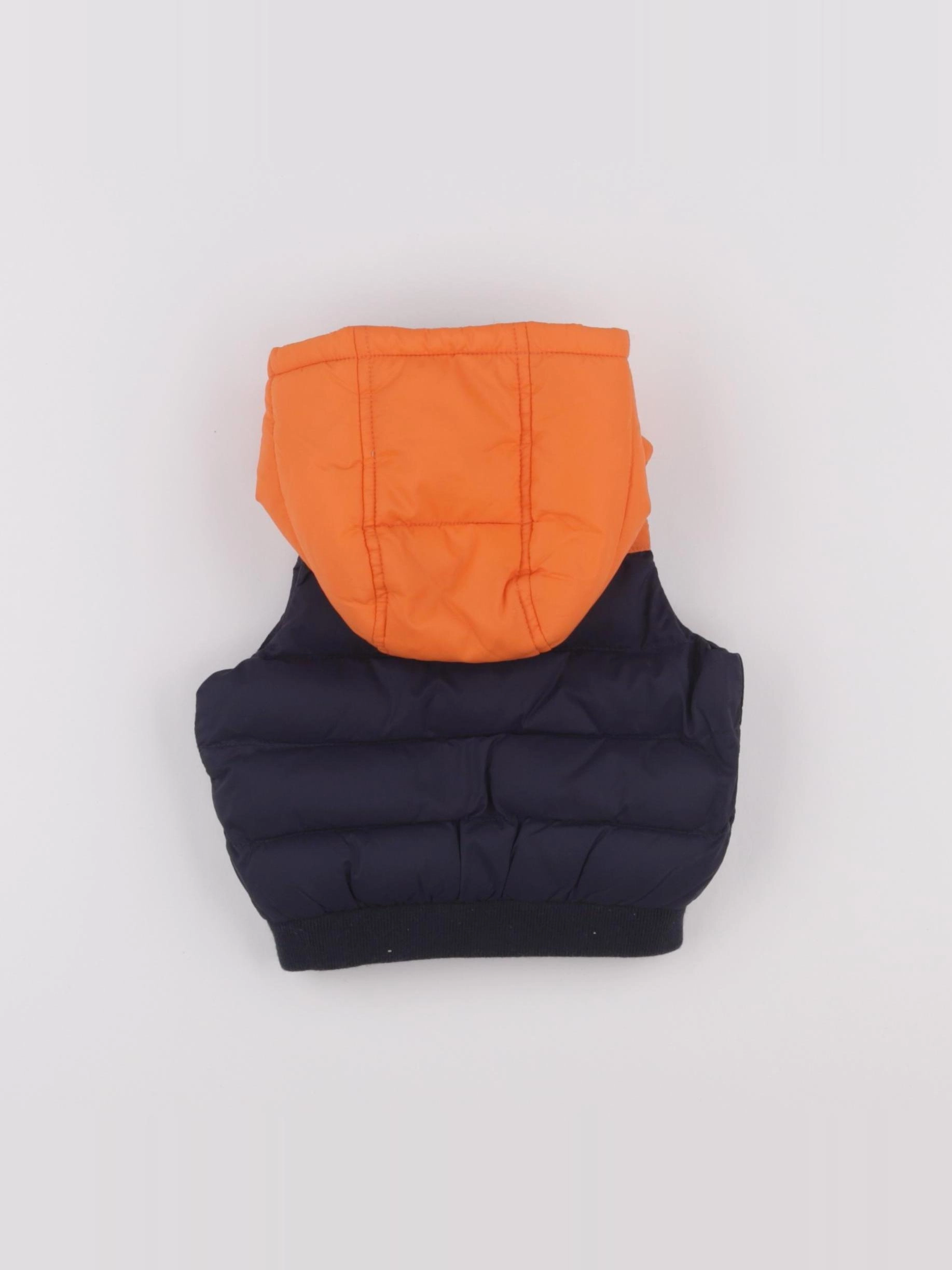 Petit Bateau - doudoune bleu - 3 mois