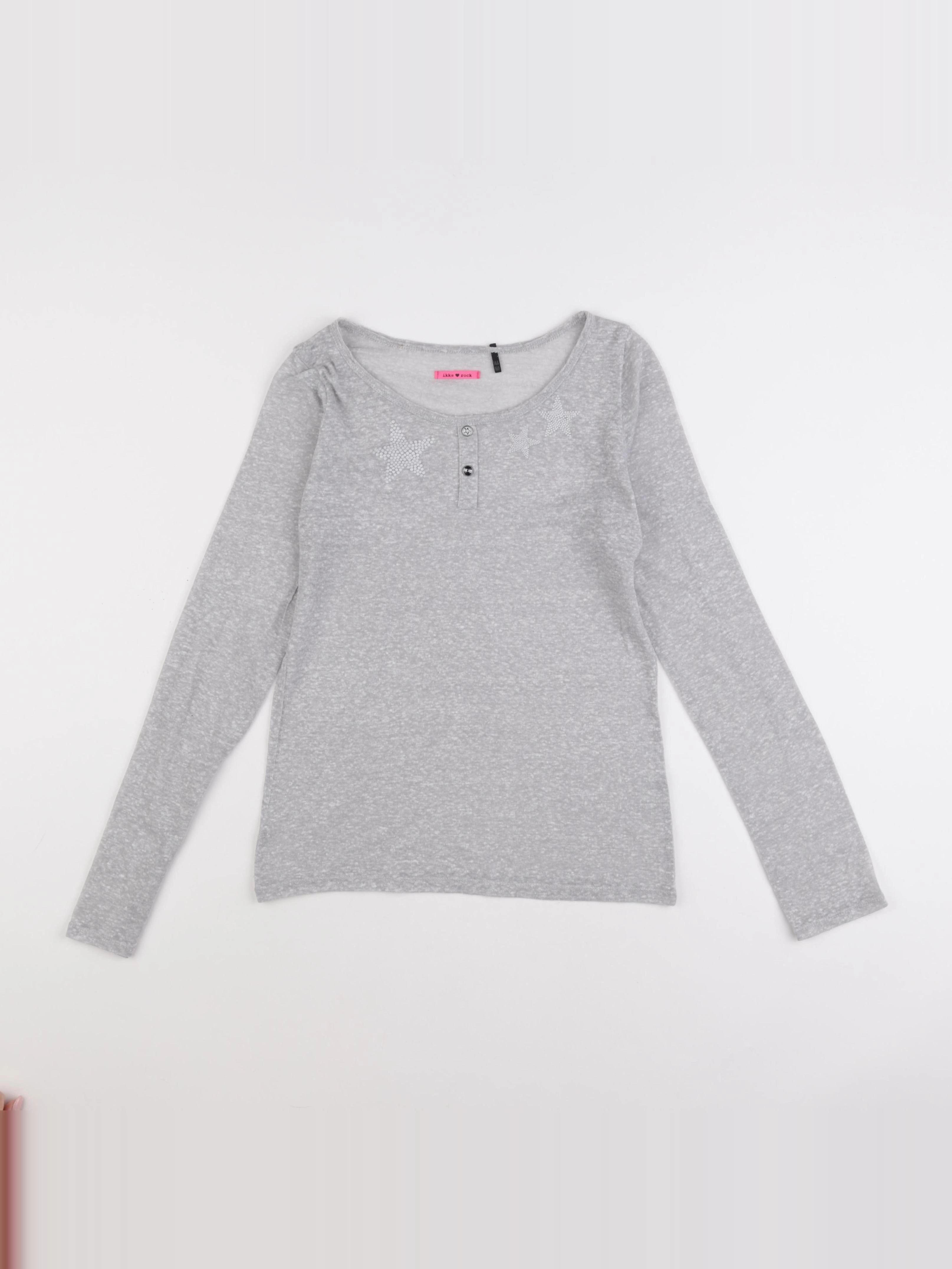 IKKS - tee-shirt gris - 14 ans