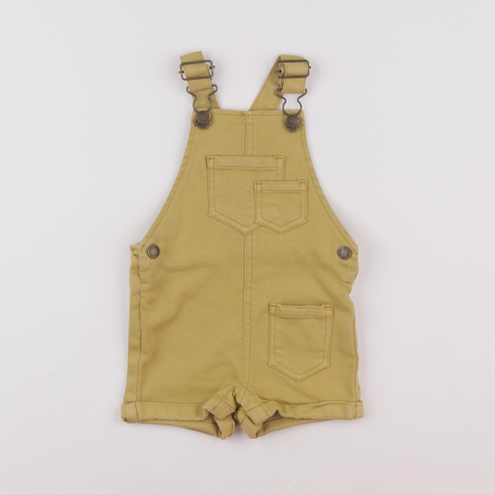 Vertbaudet - salopette jaune - 9 mois