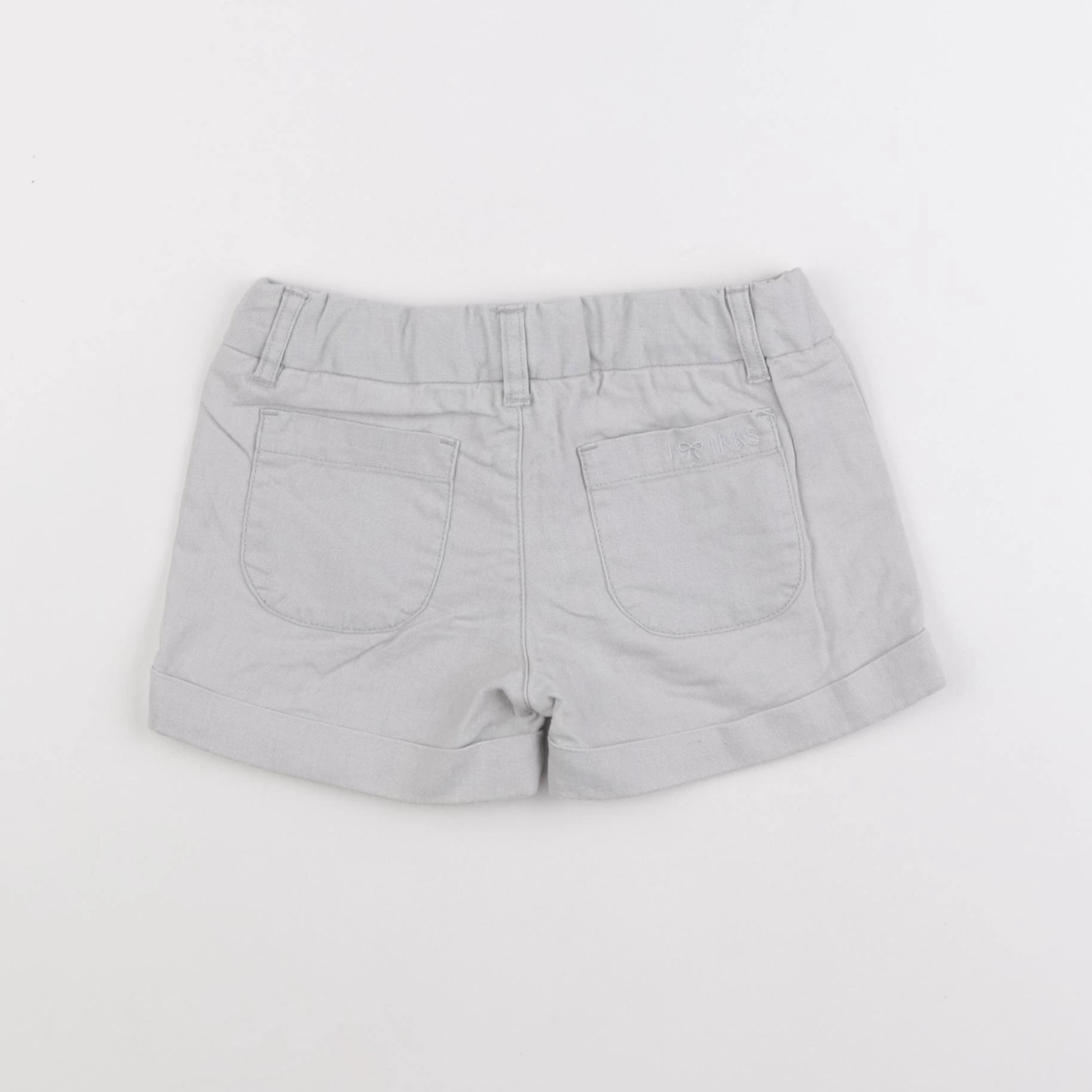 IKKS - short gris - 4 ans