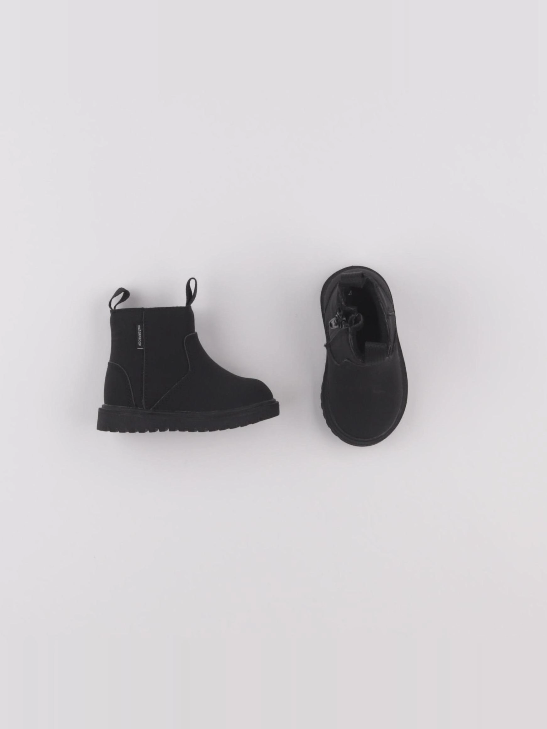 H&M - boots noir - pointure 18/19