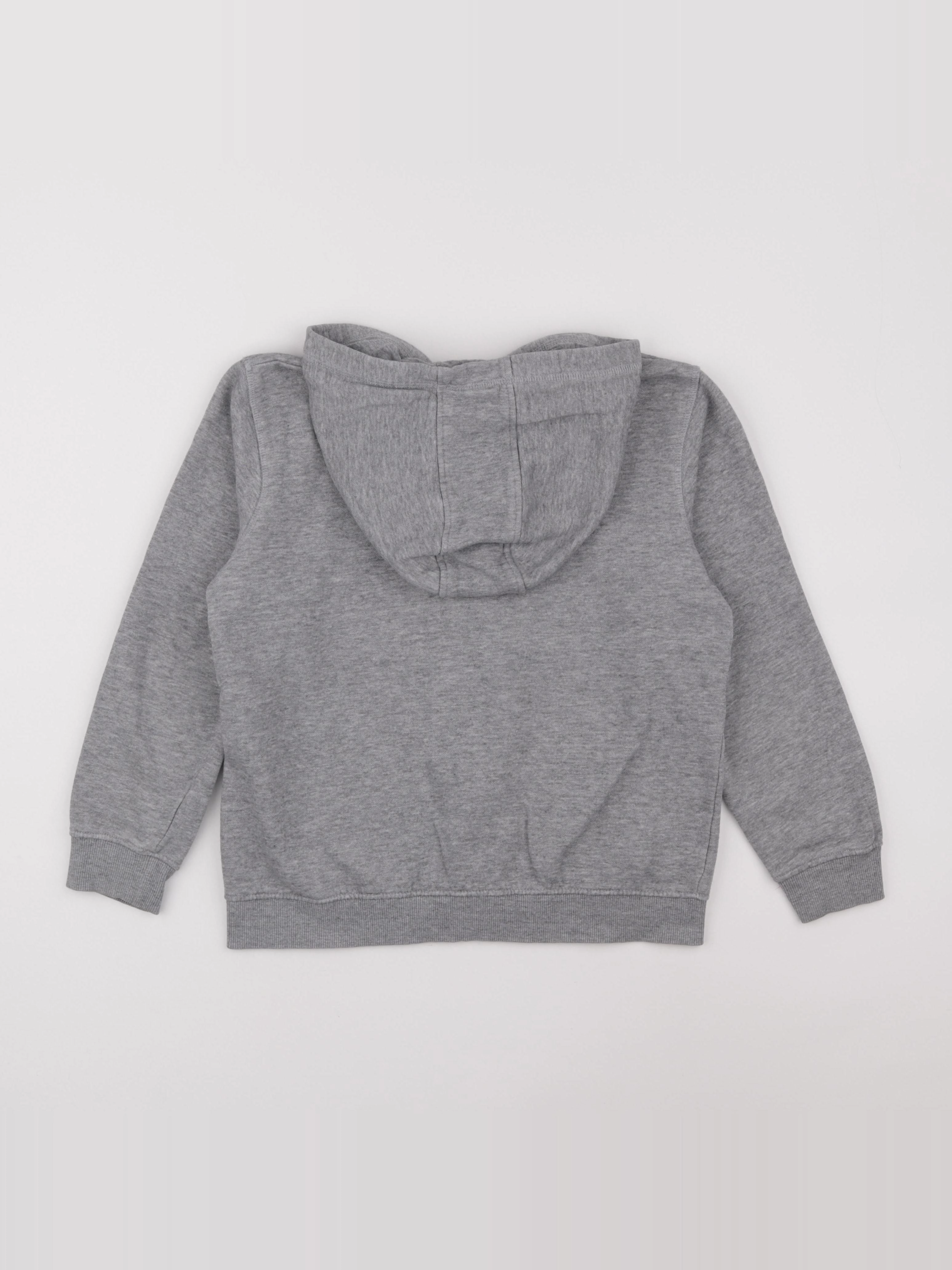 Vertbaudet - sweat gris - 12 ans