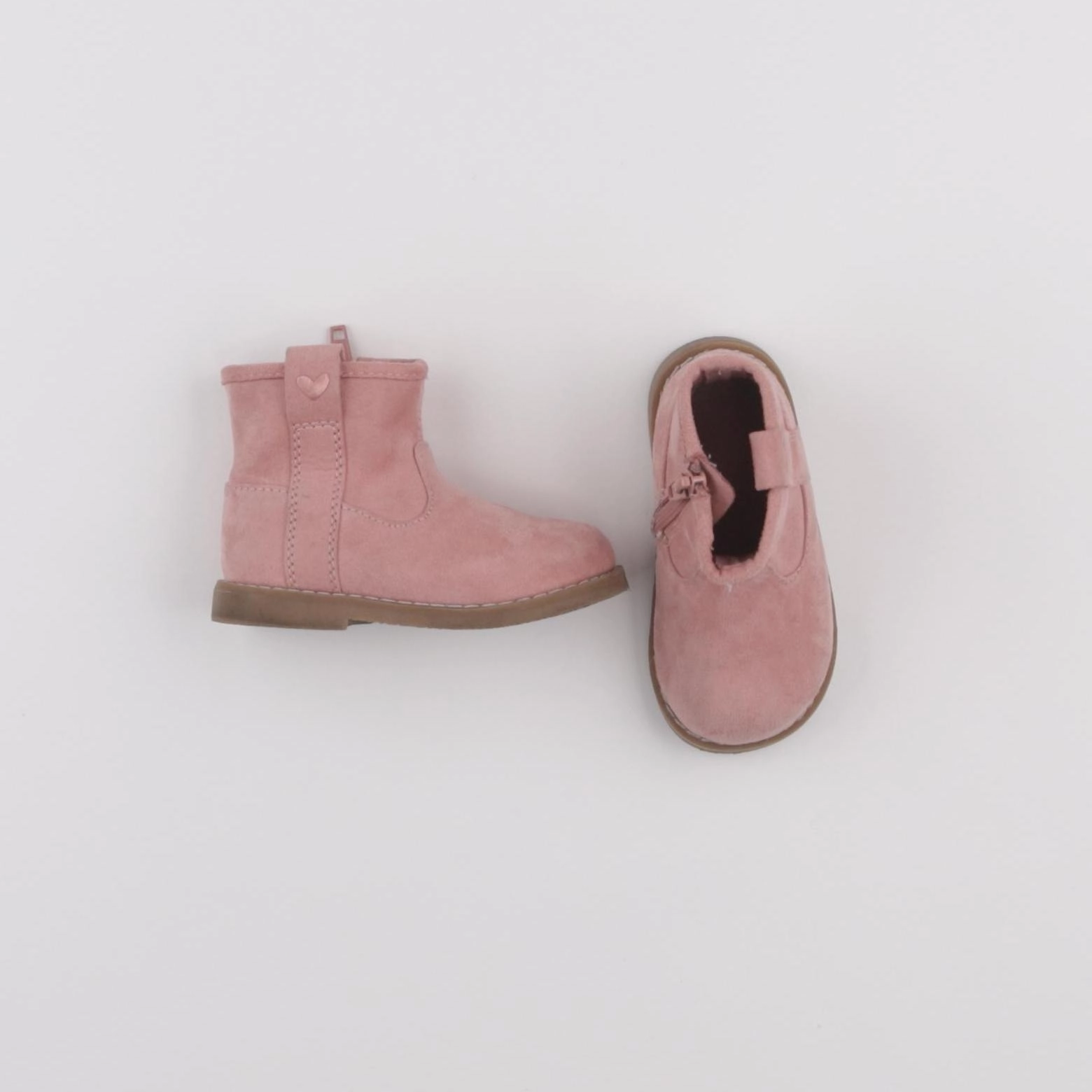 H&M - boots rose - pointure 20/21