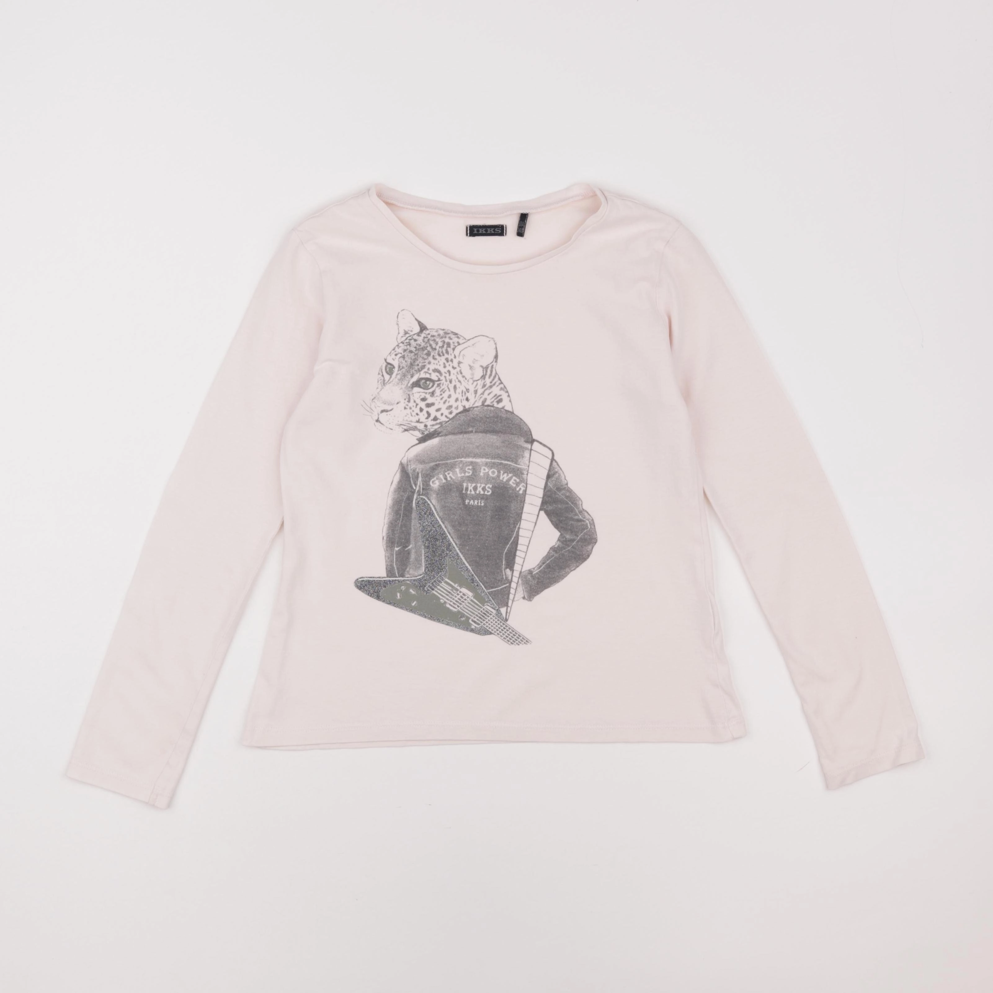 IKKS - tee-shirt rose - 10 ans
