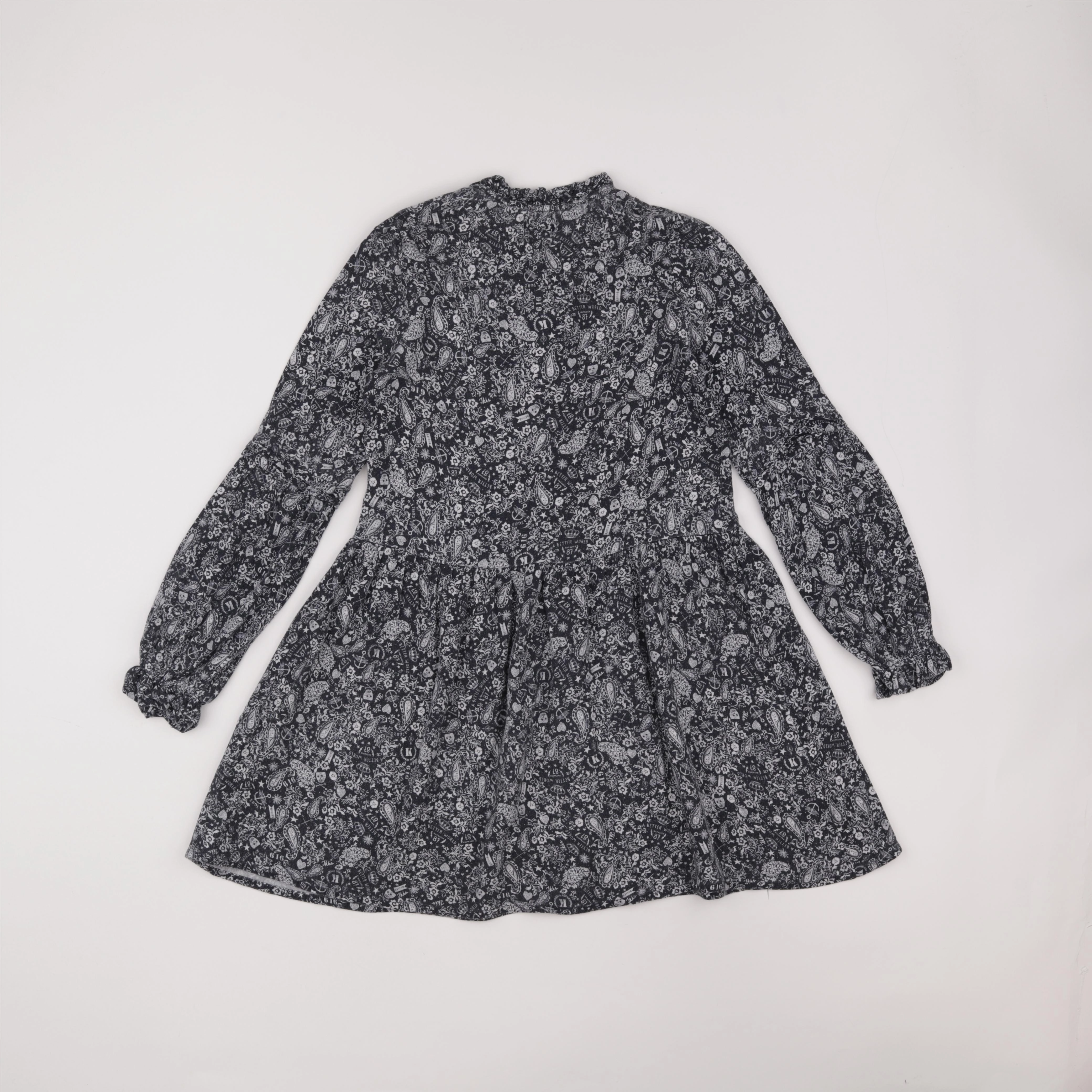 IKKS - robe bleu - 10 ans
