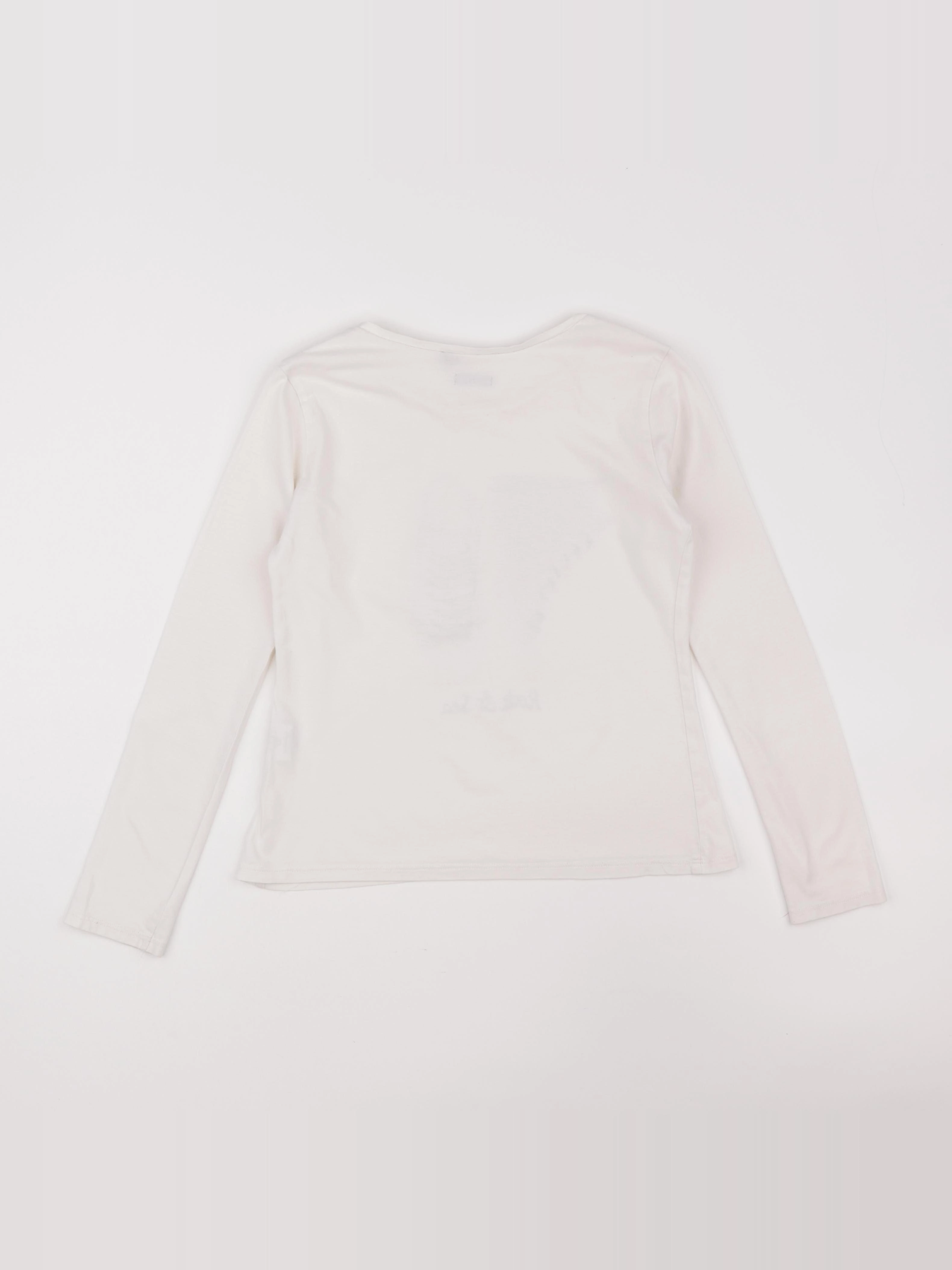 IKKS - tee-shirt beige - 10 ans