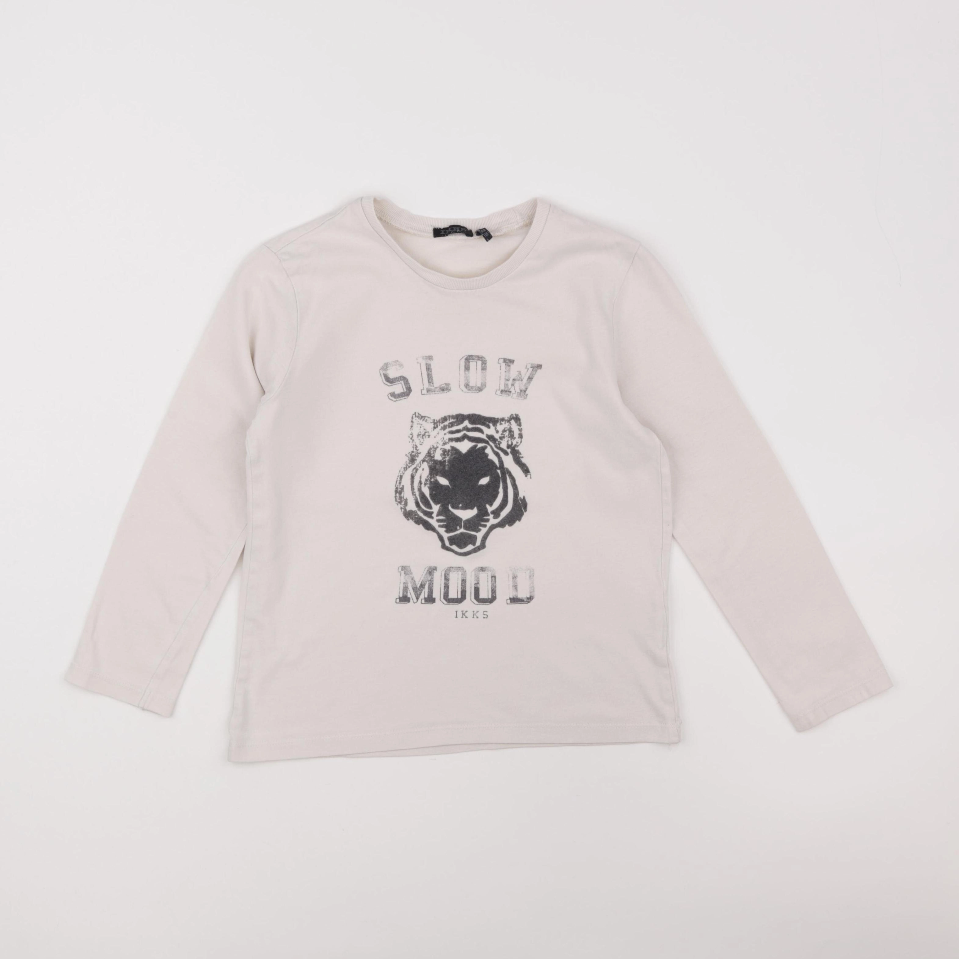 IKKS - tee-shirt beige - 6 ans