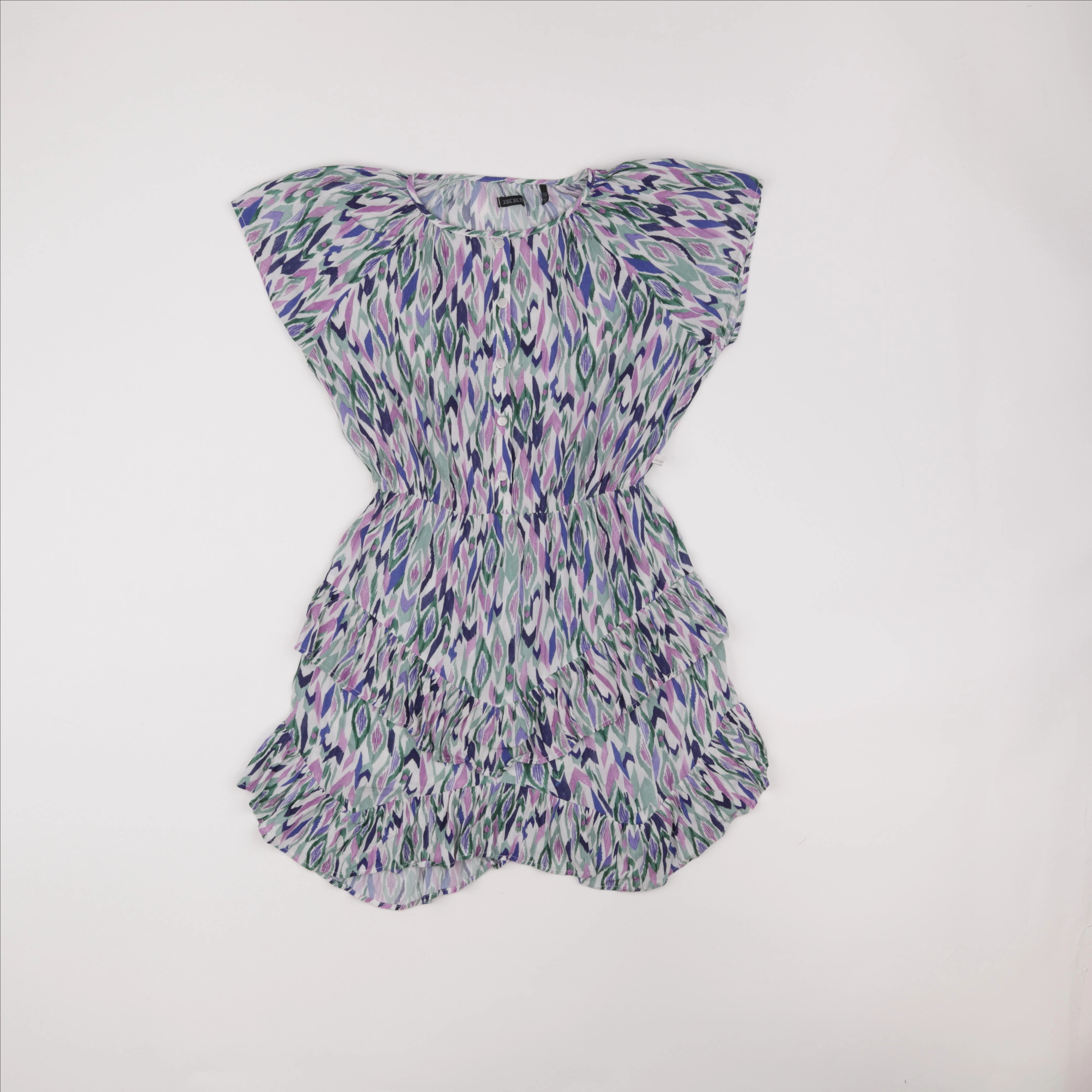 IKKS - combinaison bleu, rose - 10 ans