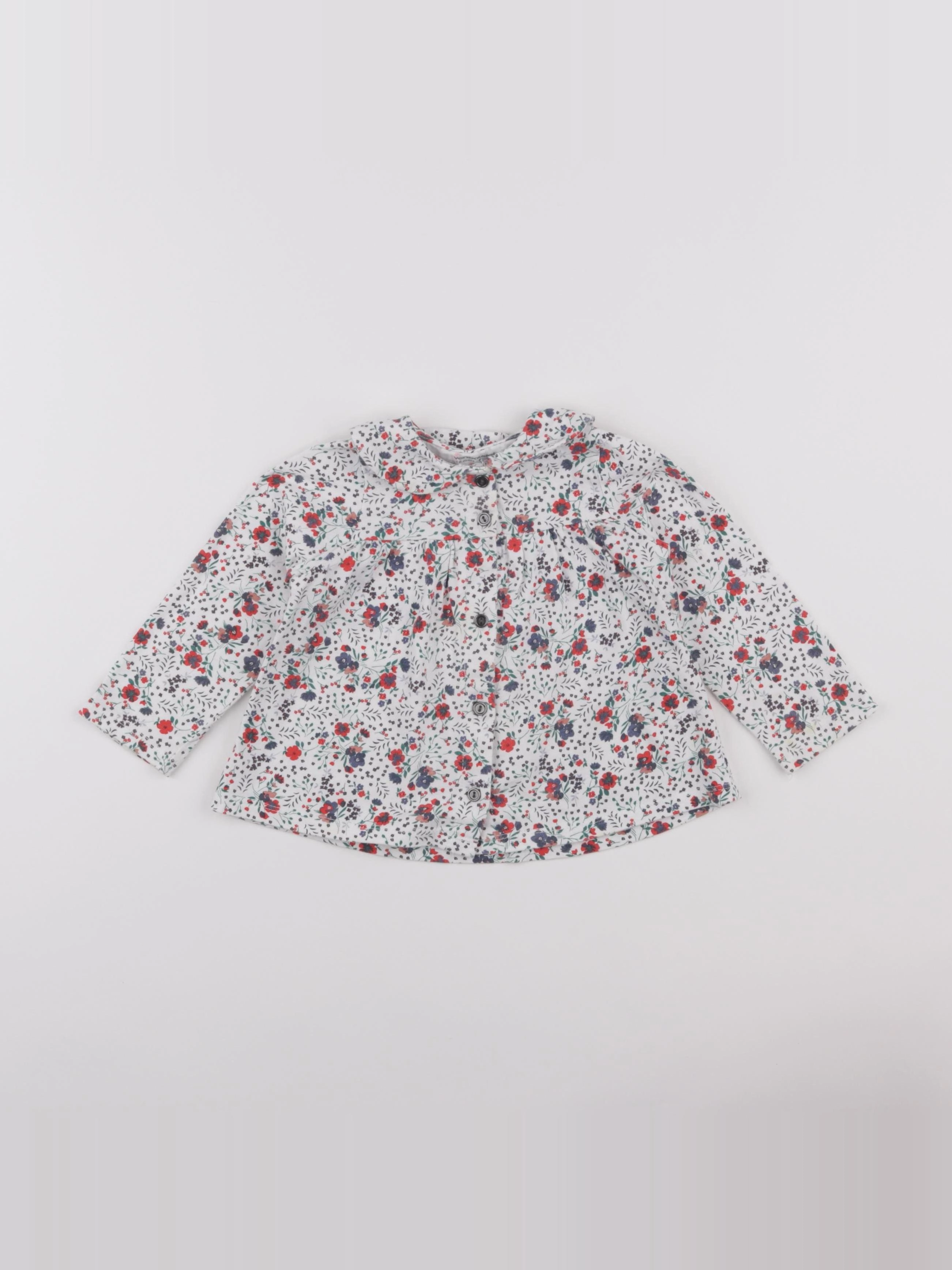 Vertbaudet - tee-shirt blanc - 18 mois