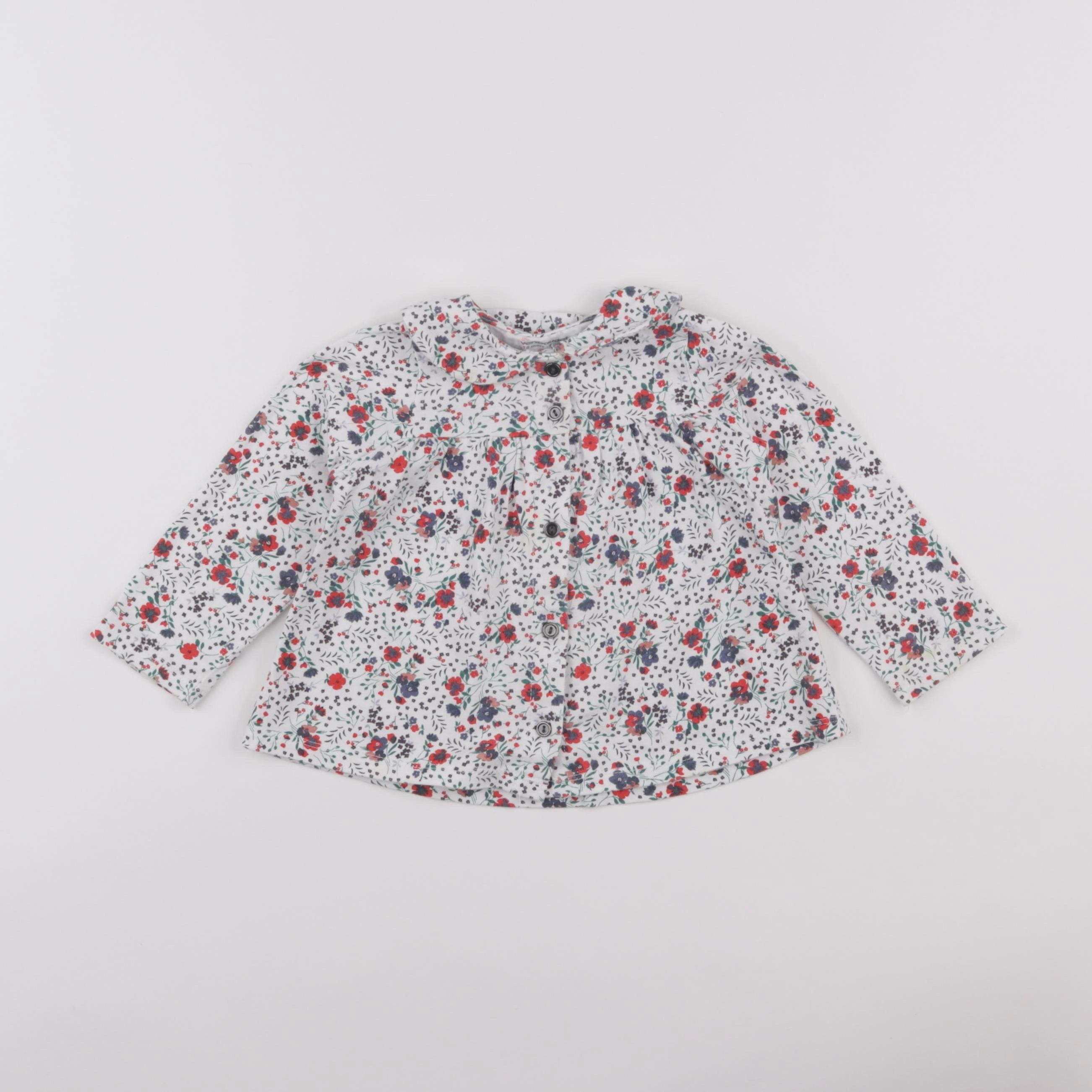 Vertbaudet - tee-shirt blanc - 18 mois