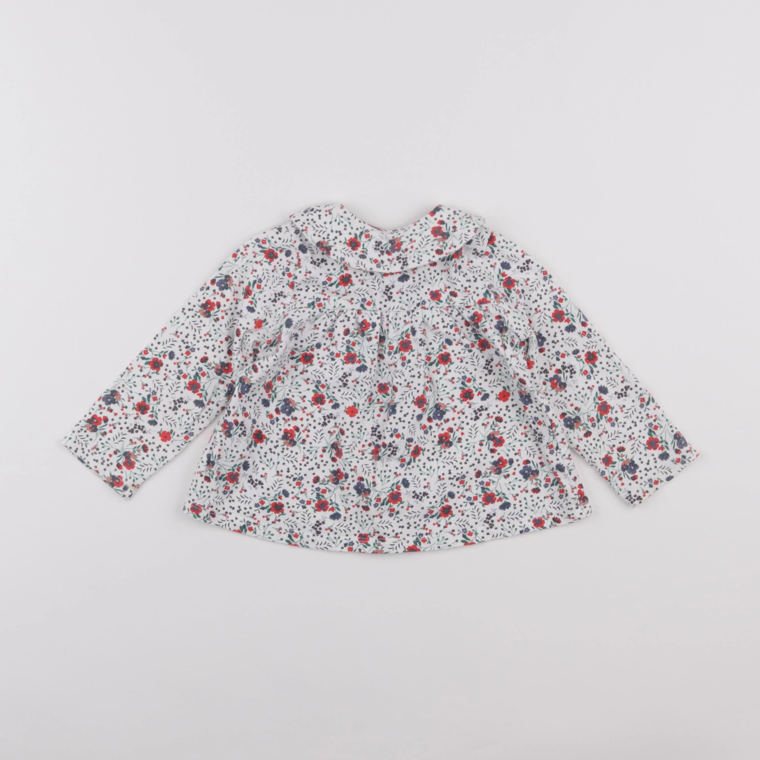 Vertbaudet - tee-shirt blanc - 18 mois