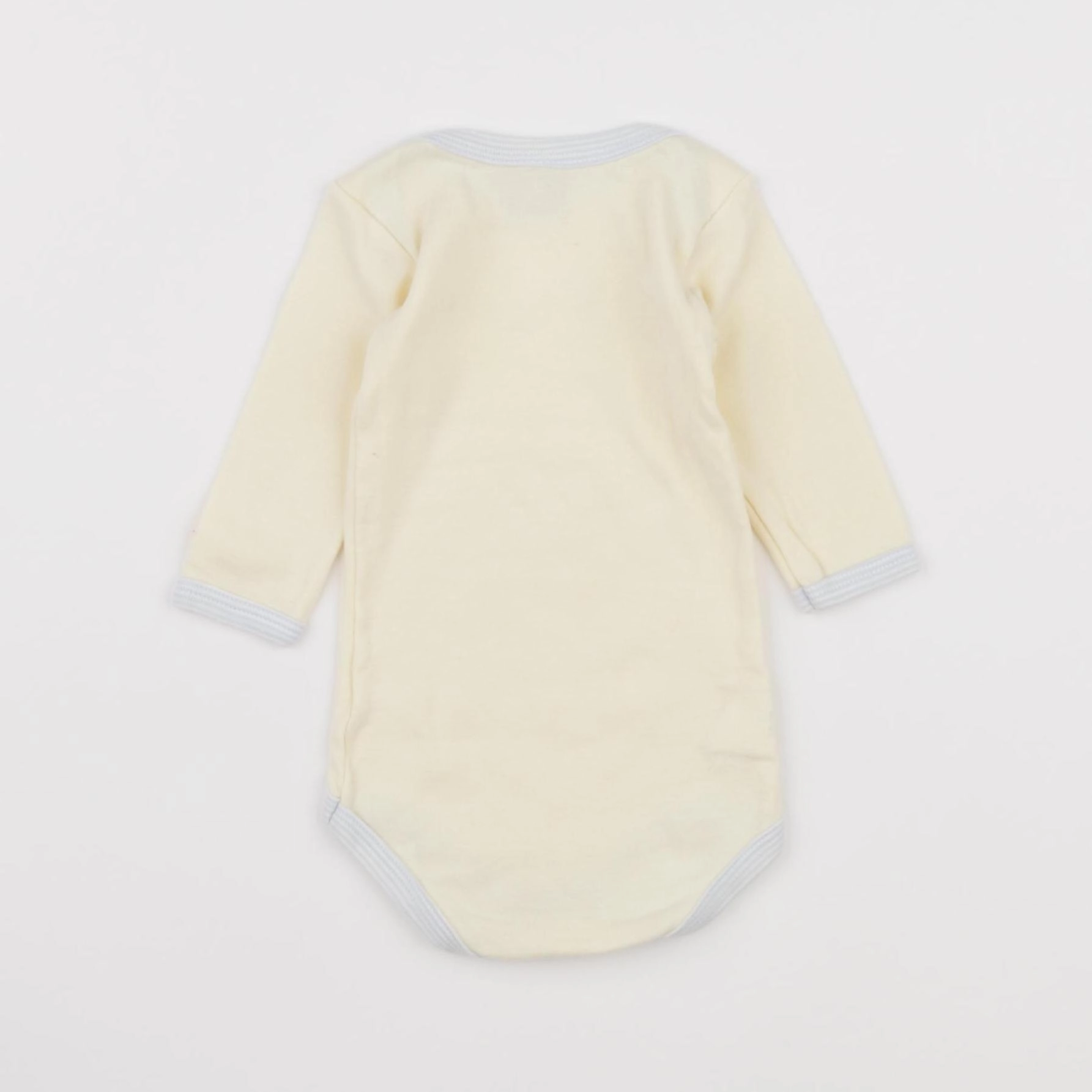Petit Bateau - body jaune - 3 mois