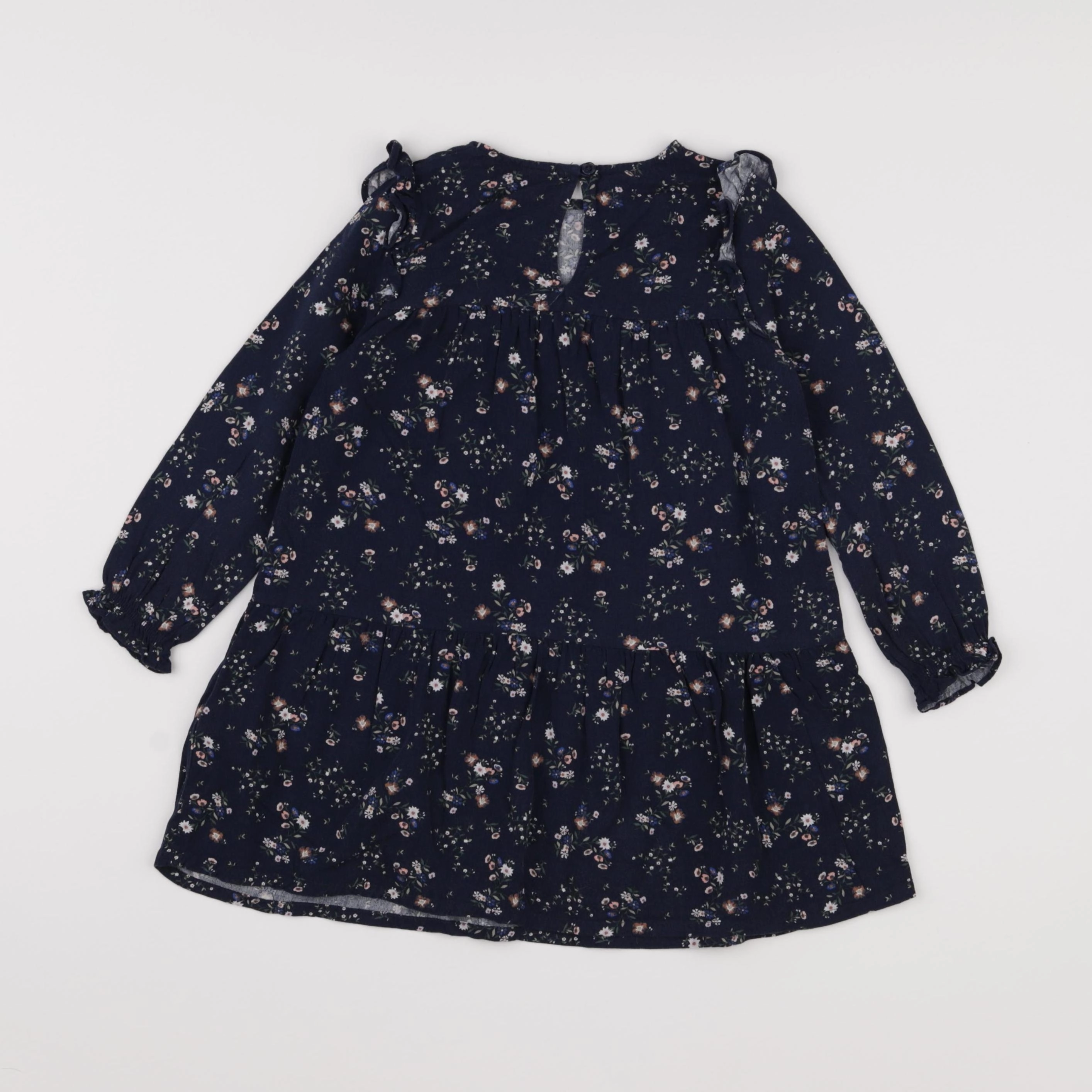 Vertbaudet - robe bleu - 3 ans