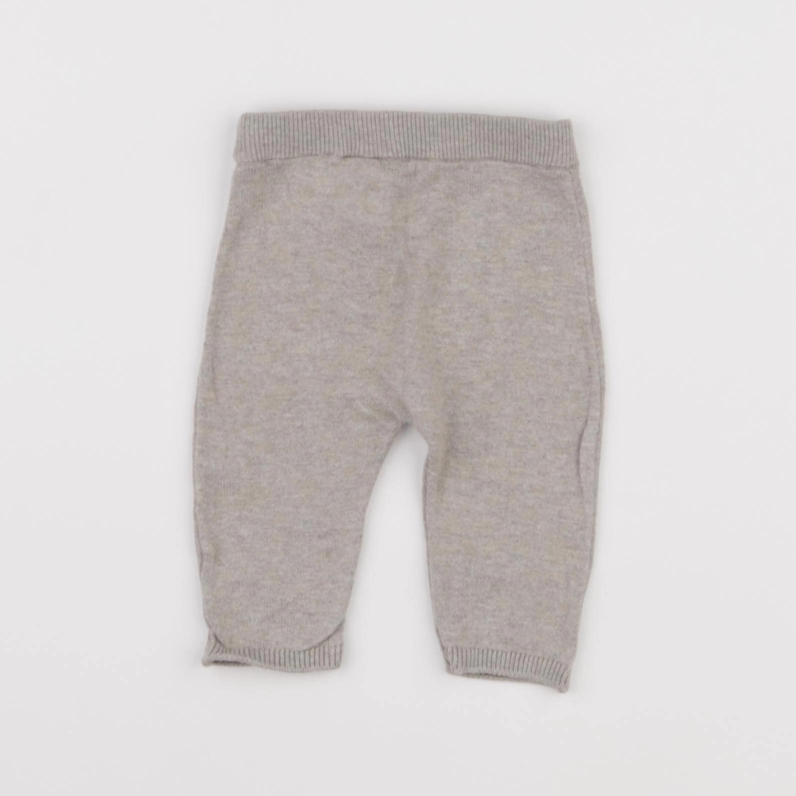 H&M - legging gris - 1 mois