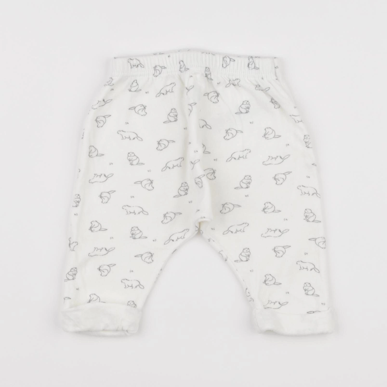 Petit Bateau - sarouel blanc - 3 mois