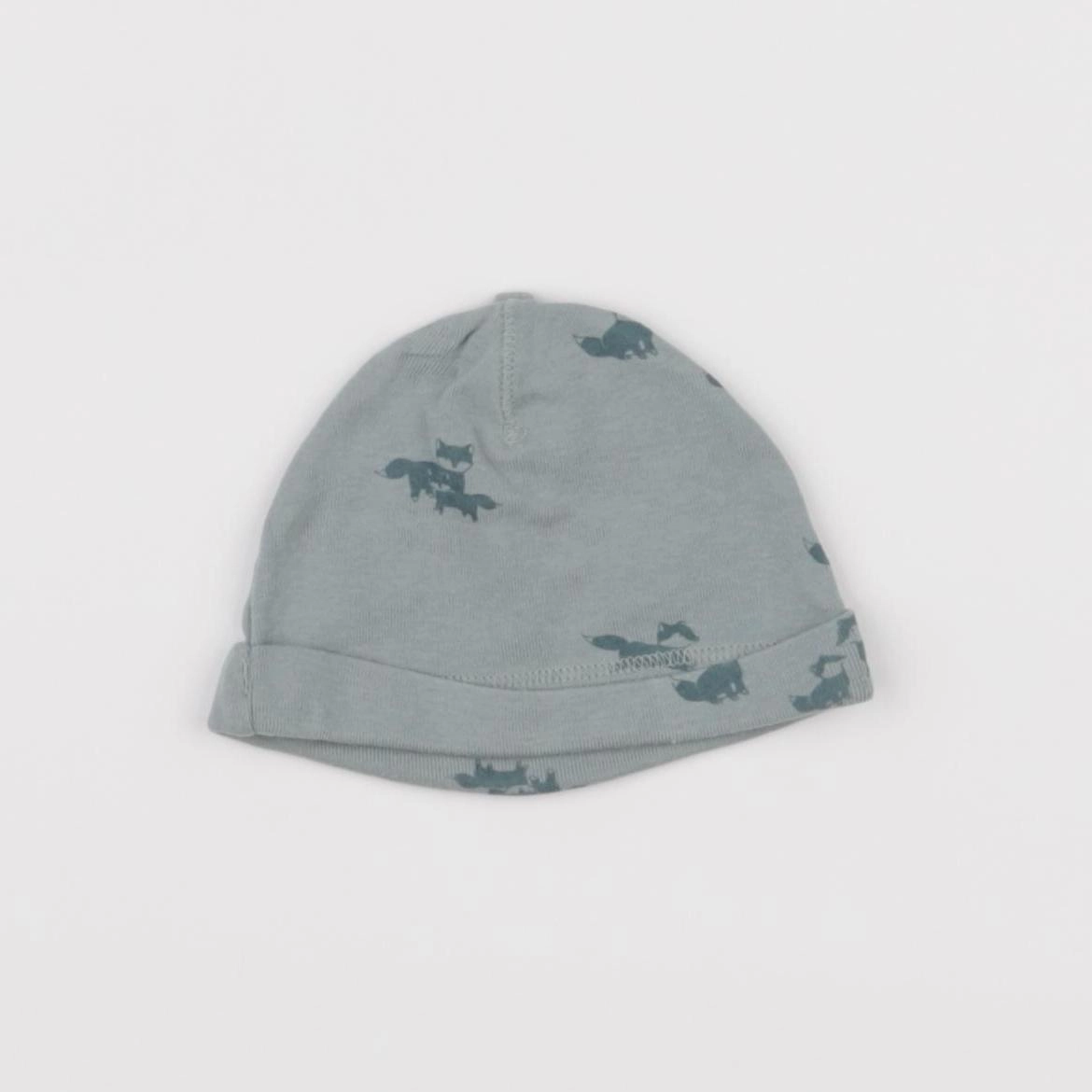 H&M - bonnet vert - 1 mois