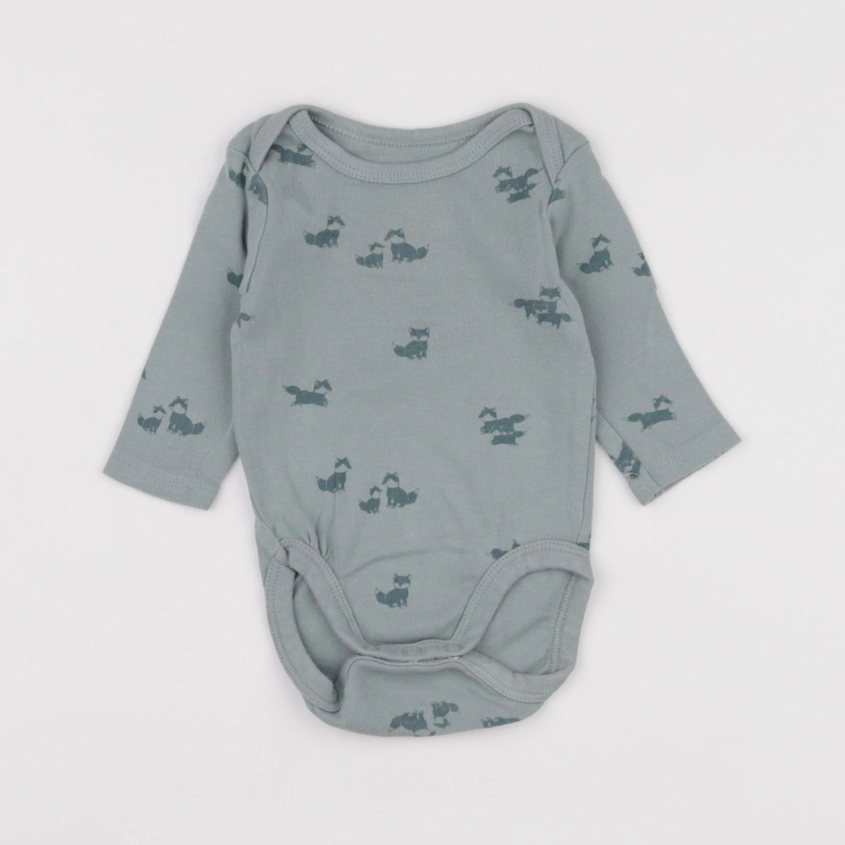 H&M - body vert - 1 mois