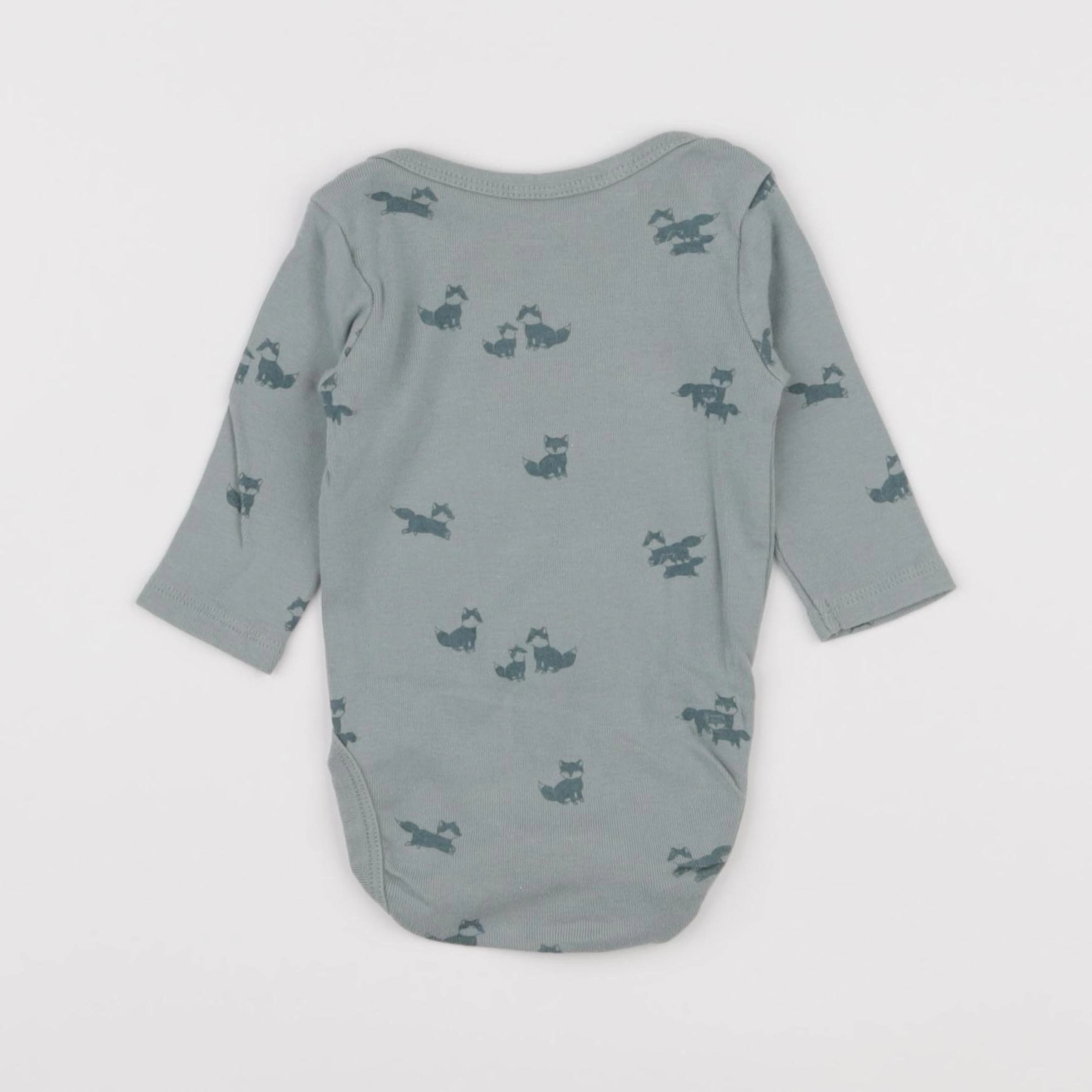 H&M - body vert - 1 mois