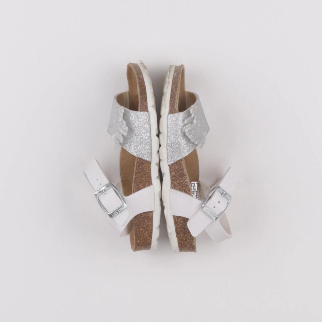 Bayton - sandales gris, argent - pointure 28
