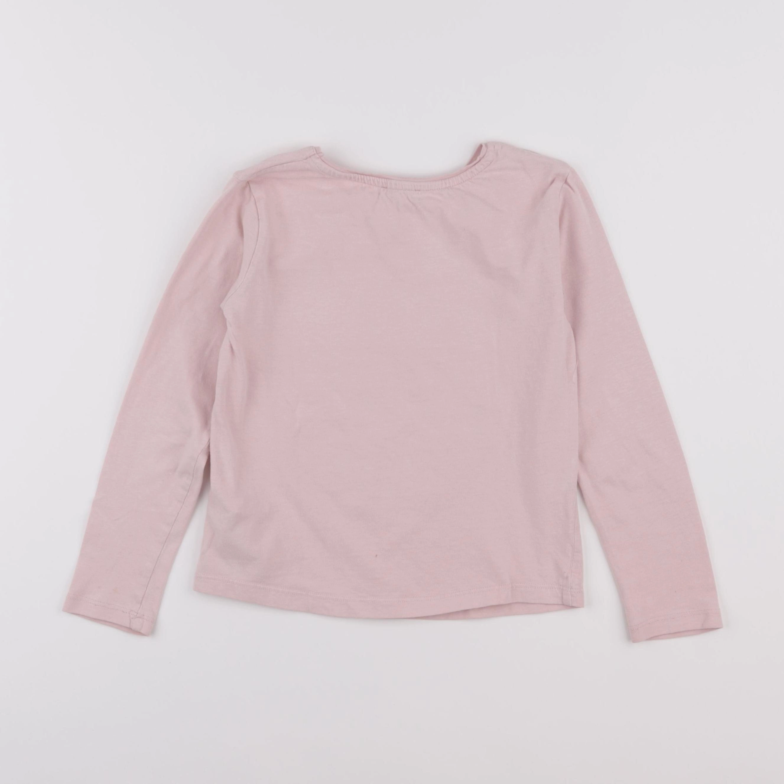 Okaidi - tee-shirt rose - 8 ans
