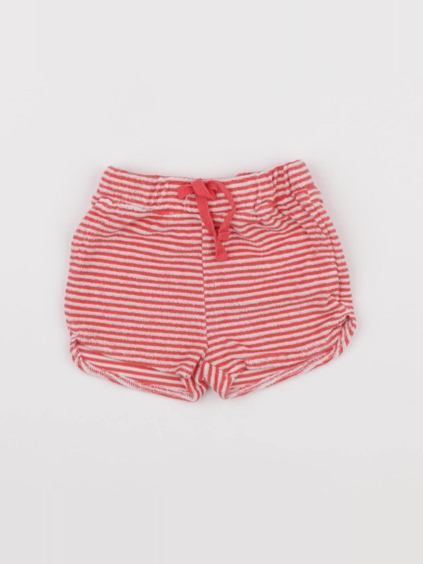 La Redoute - short rouge - 9 mois