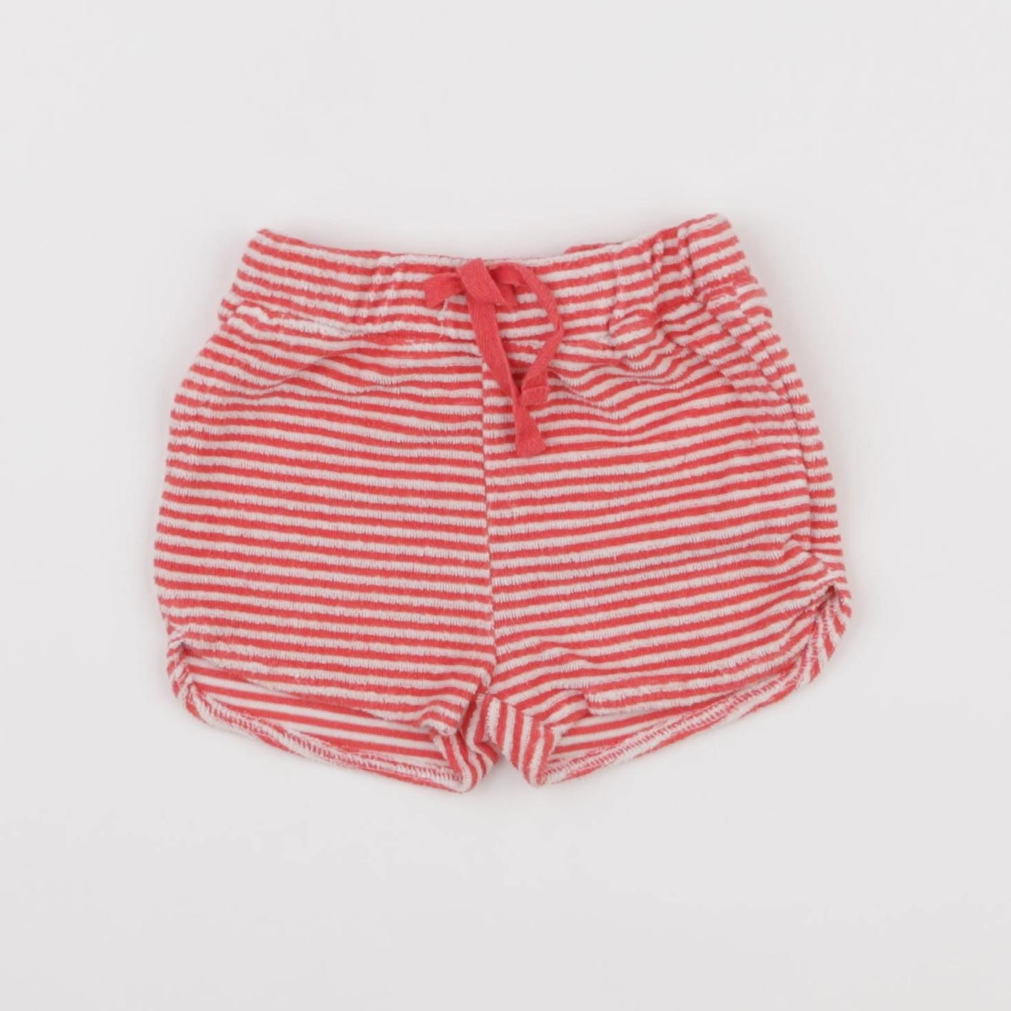 La Redoute - short rouge - 9 mois