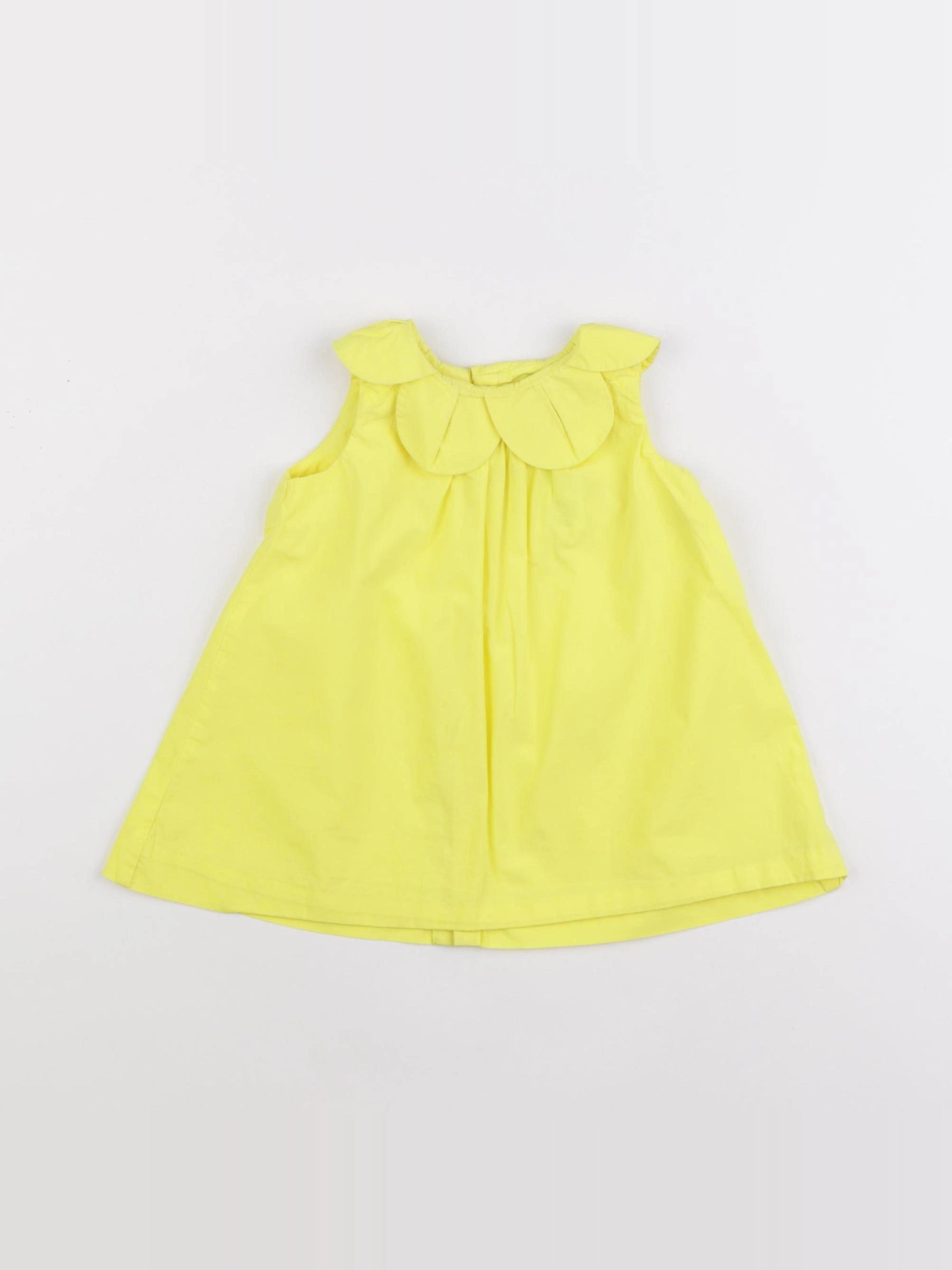 Jacadi - robe jaune - 6 mois