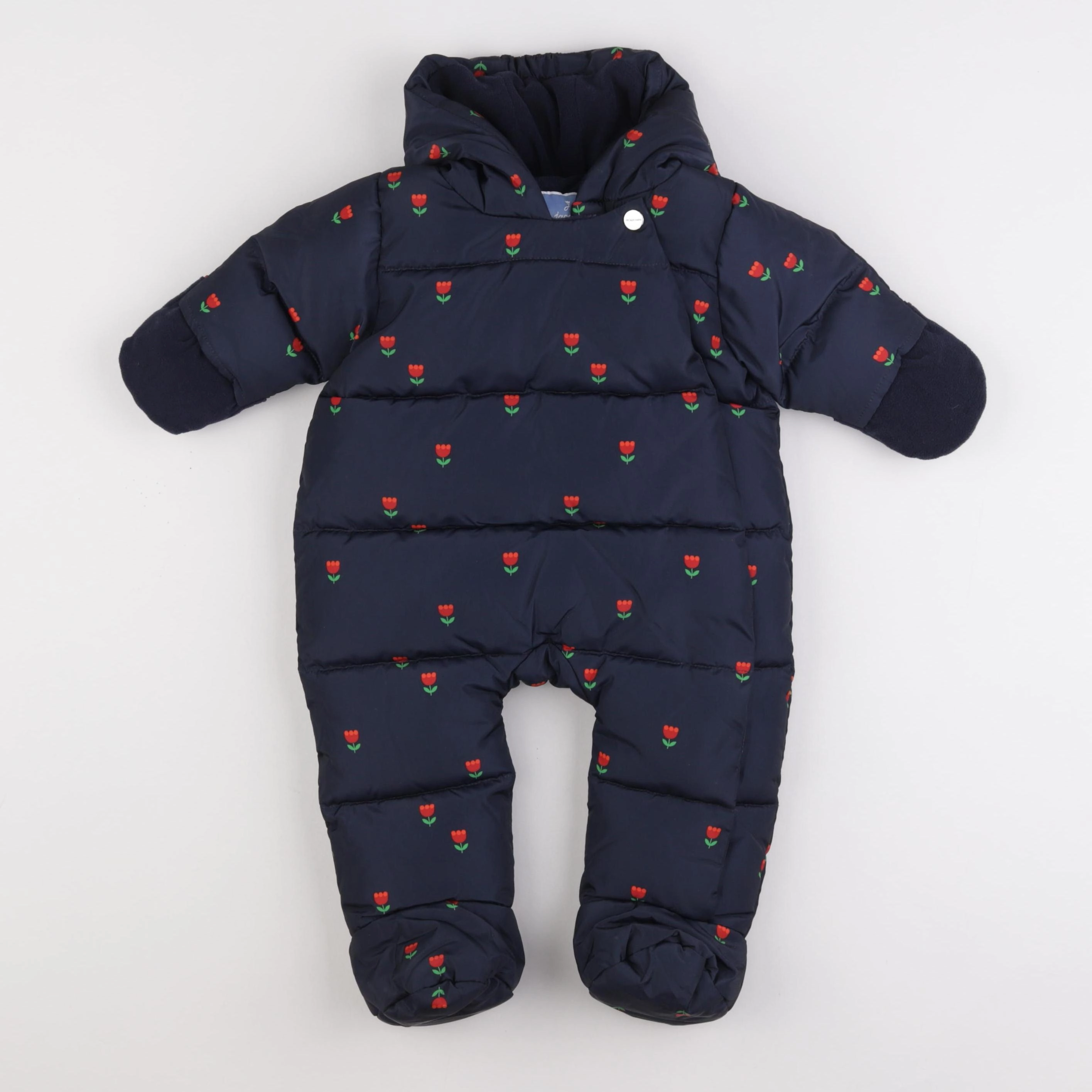 Jacadi - combi-pilote bleu - 6 mois