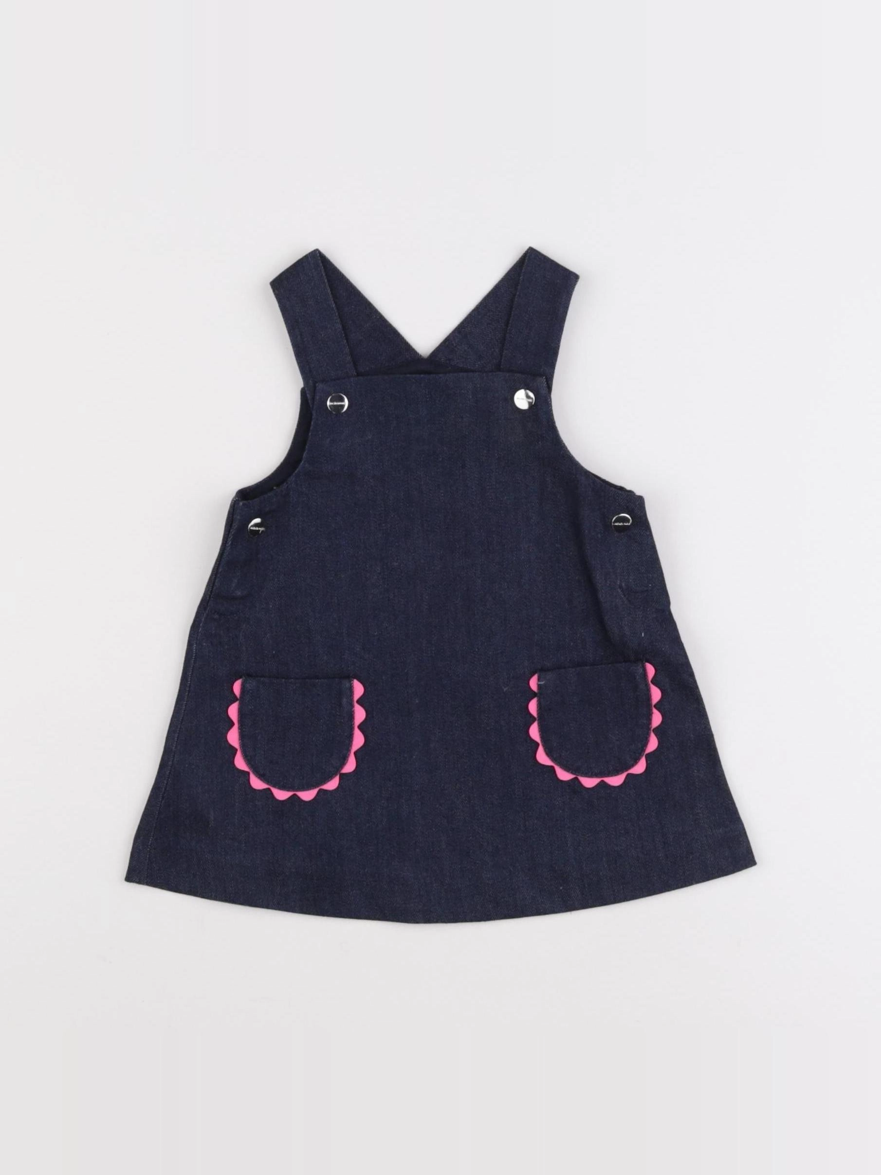 Jacadi - robe bleu - 6 mois