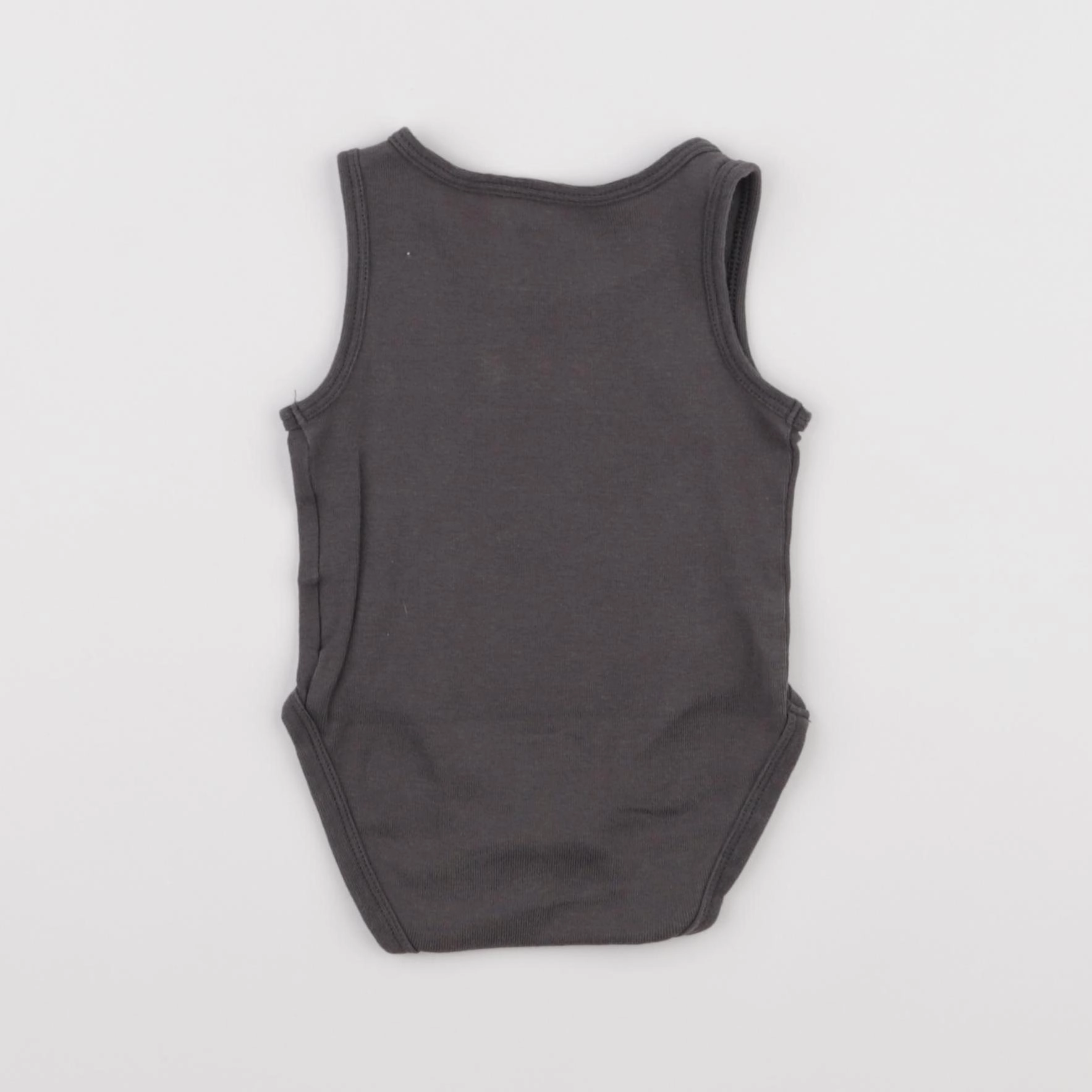 H&M - body gris - 3 mois