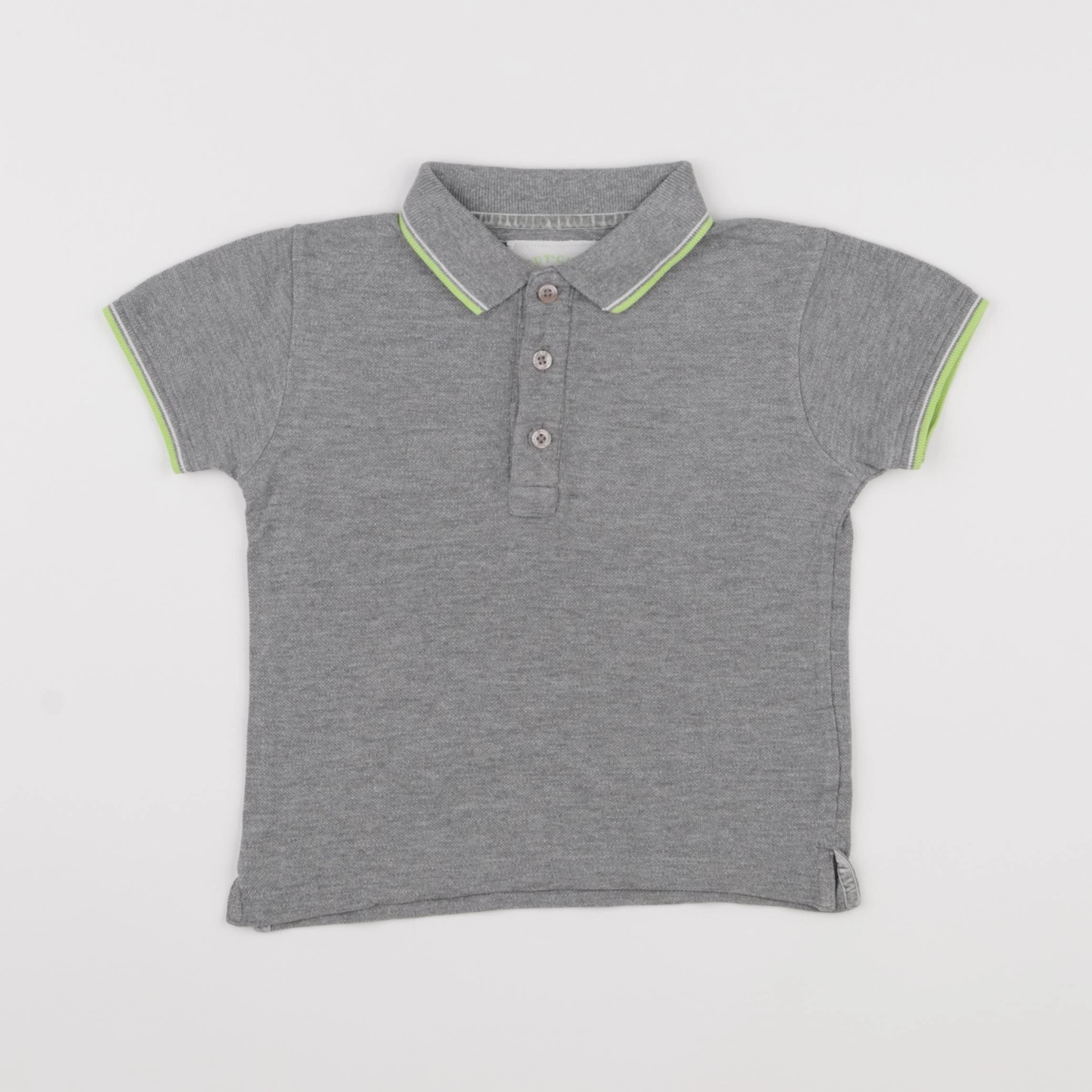 Boutchou - polo gris - 36 mois