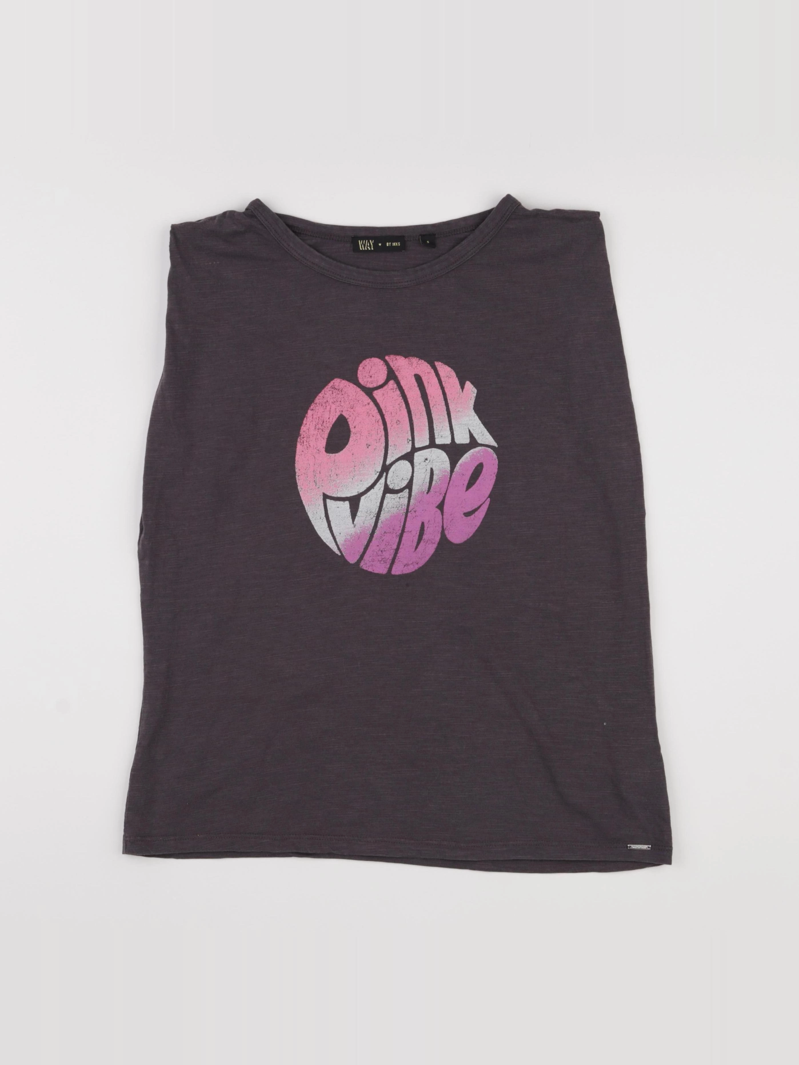 IKKS - tee-shirt gris - 14 ans