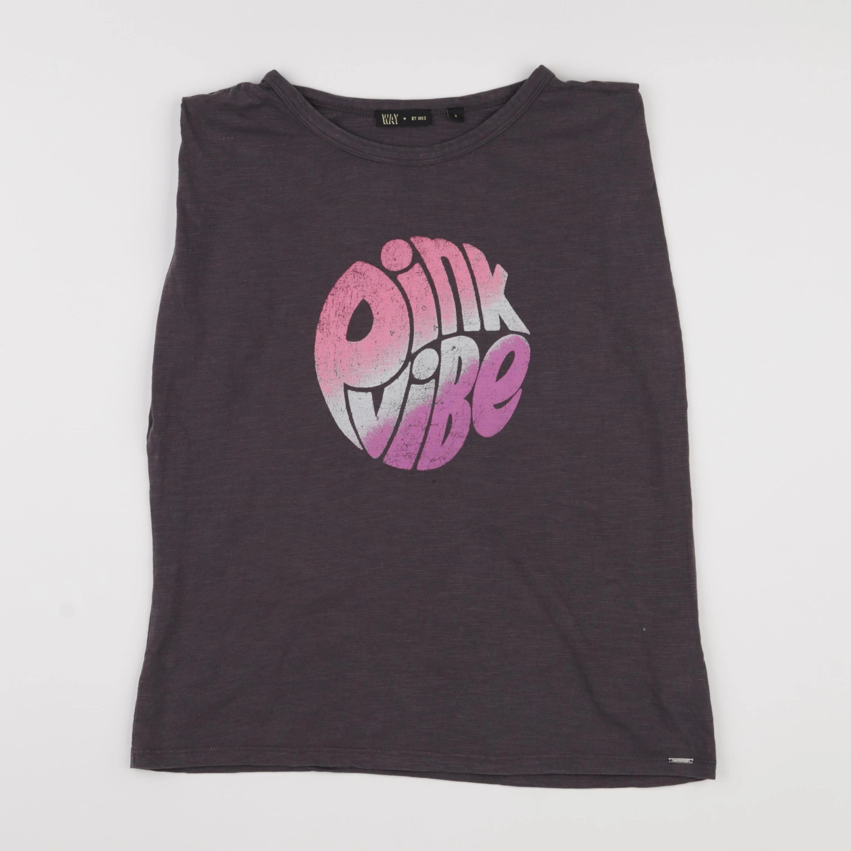 IKKS - tee-shirt gris - 14 ans