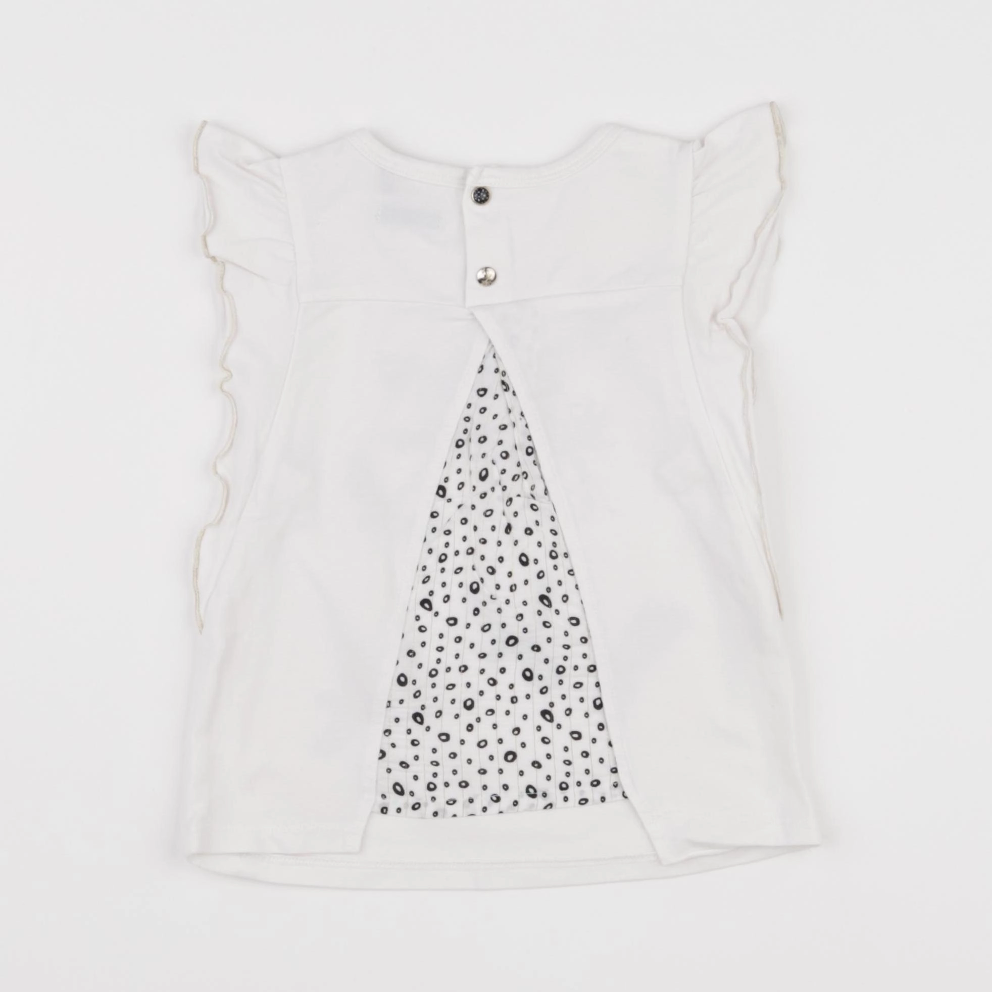 IKKS - tee-shirt blanc - 4 ans